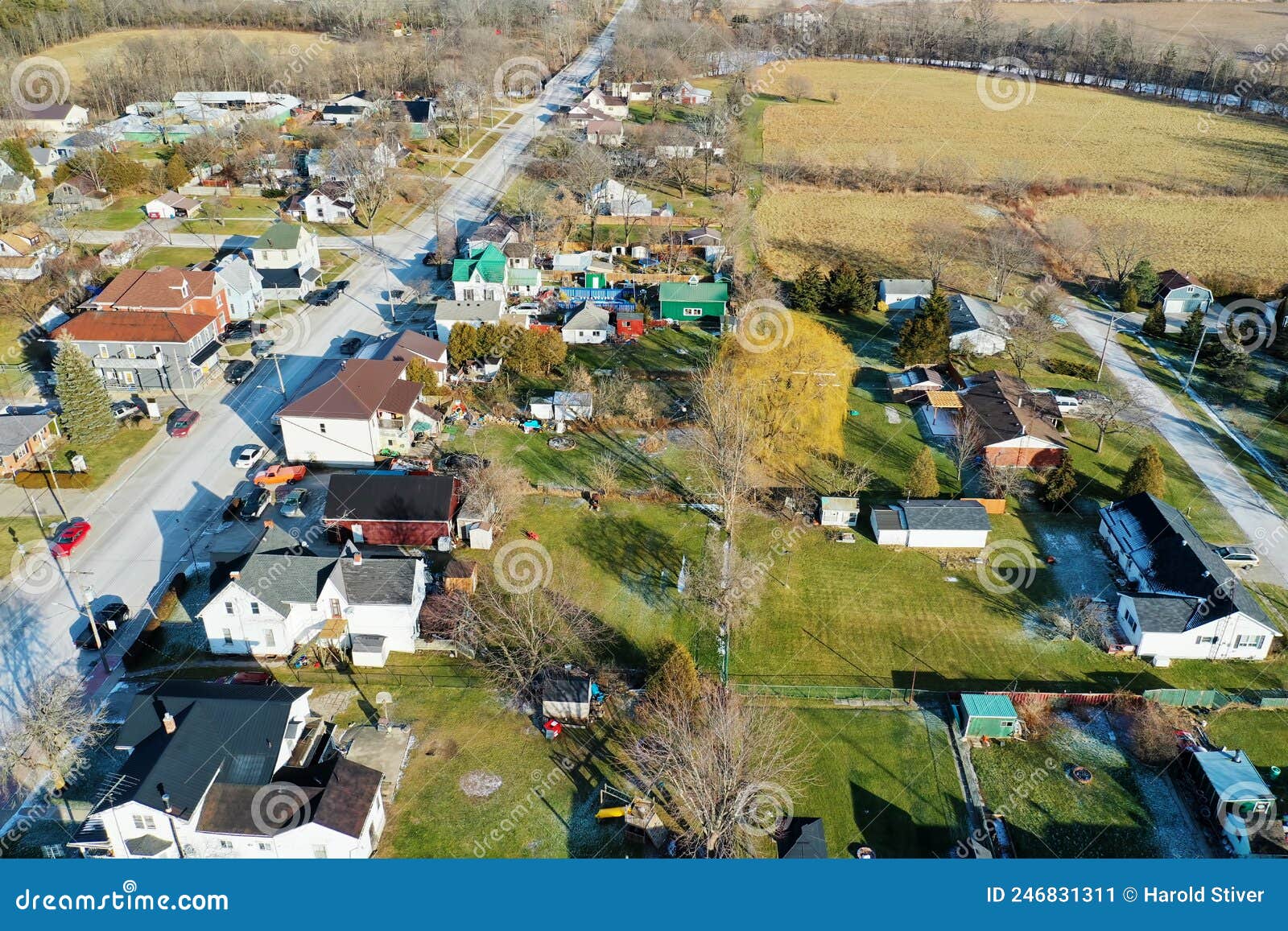 Aerial View of Selkirk, Ontario, Canada Stock Image Image of outdoors
