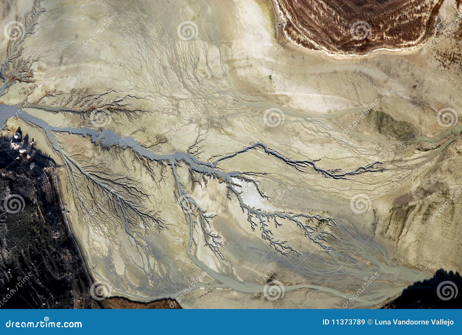 aerial view of spanish geographic feature