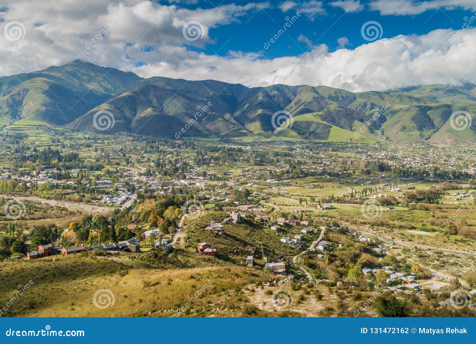aerial view of tafi del valle, argenti