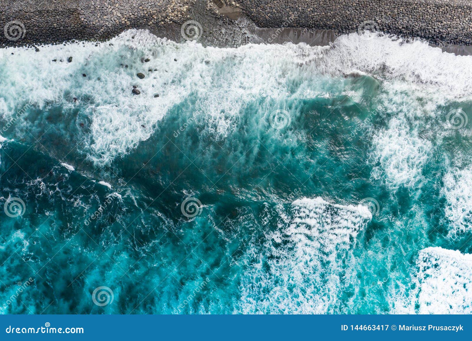 ocean waves from above ocean waves from above