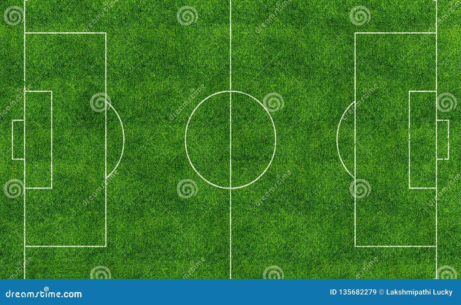 Aerial View Top View of Football Court Stock Image - Image of mini