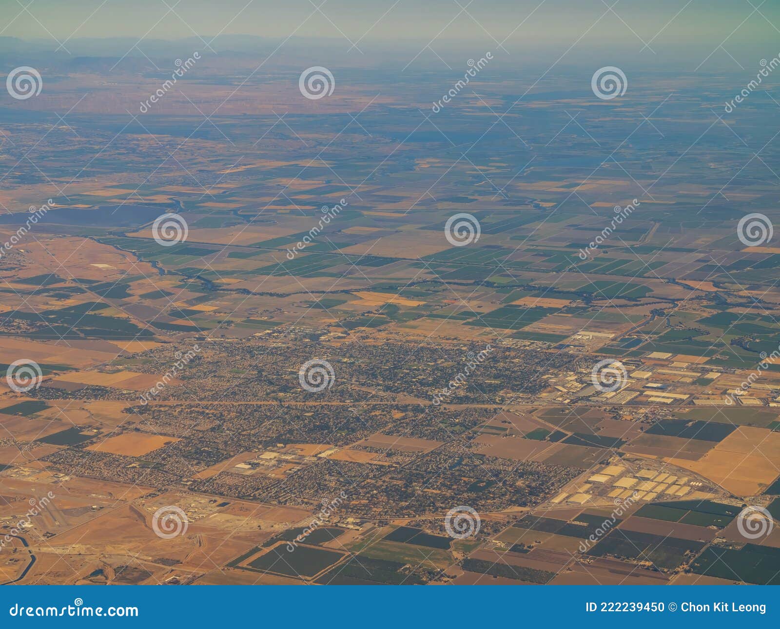 Aerial View of the Tracy Area Stock Photo Image of outdoor