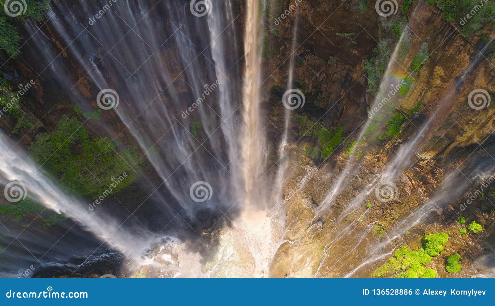 waterfall coban sewu java indonesia