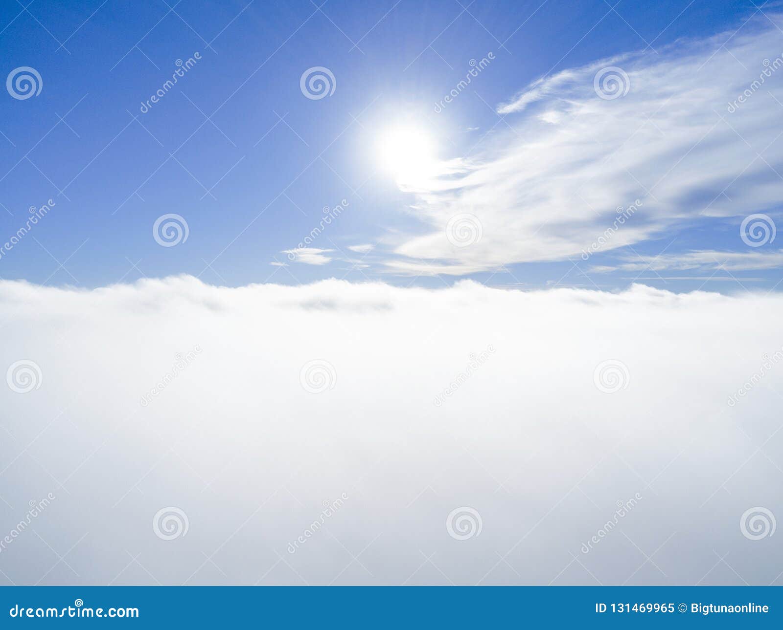 aerial view white clouds in blue sky. top view. view from drone. aerial bird`s eye view. aerial top view cloudscape. texture of cl