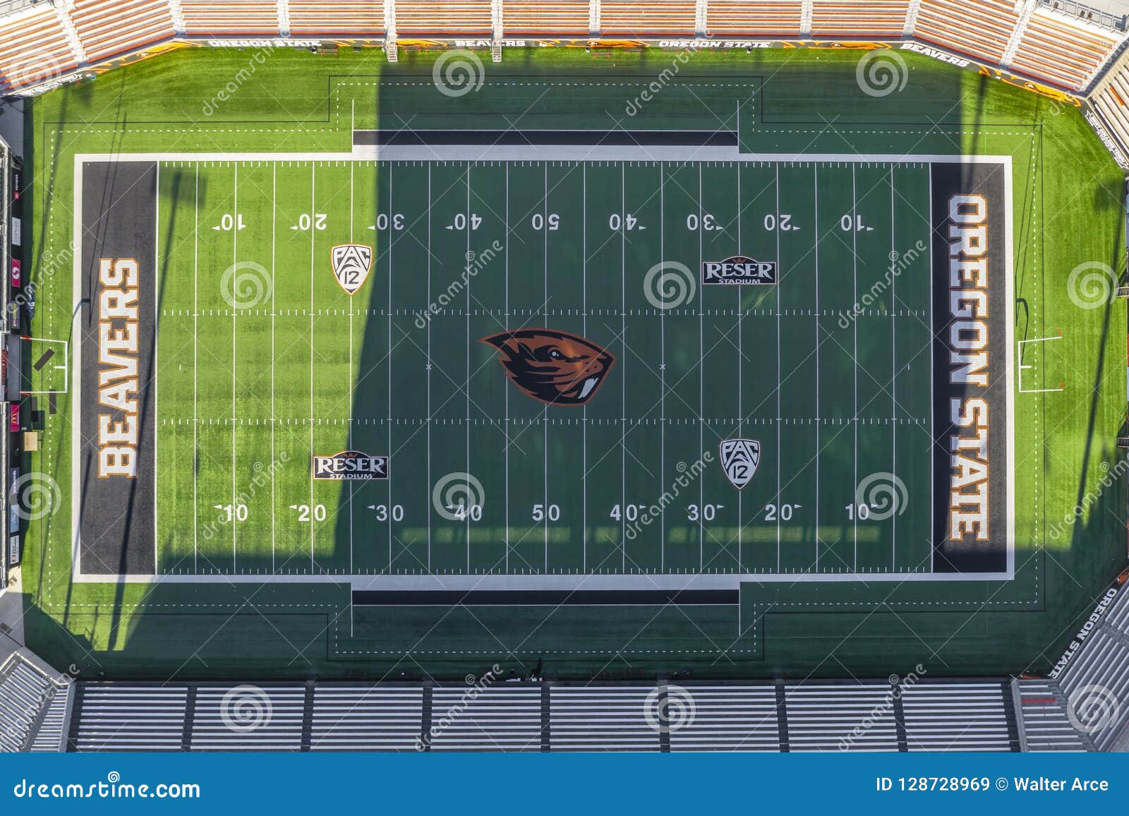 Reser Stadium Virtual Seating Chart