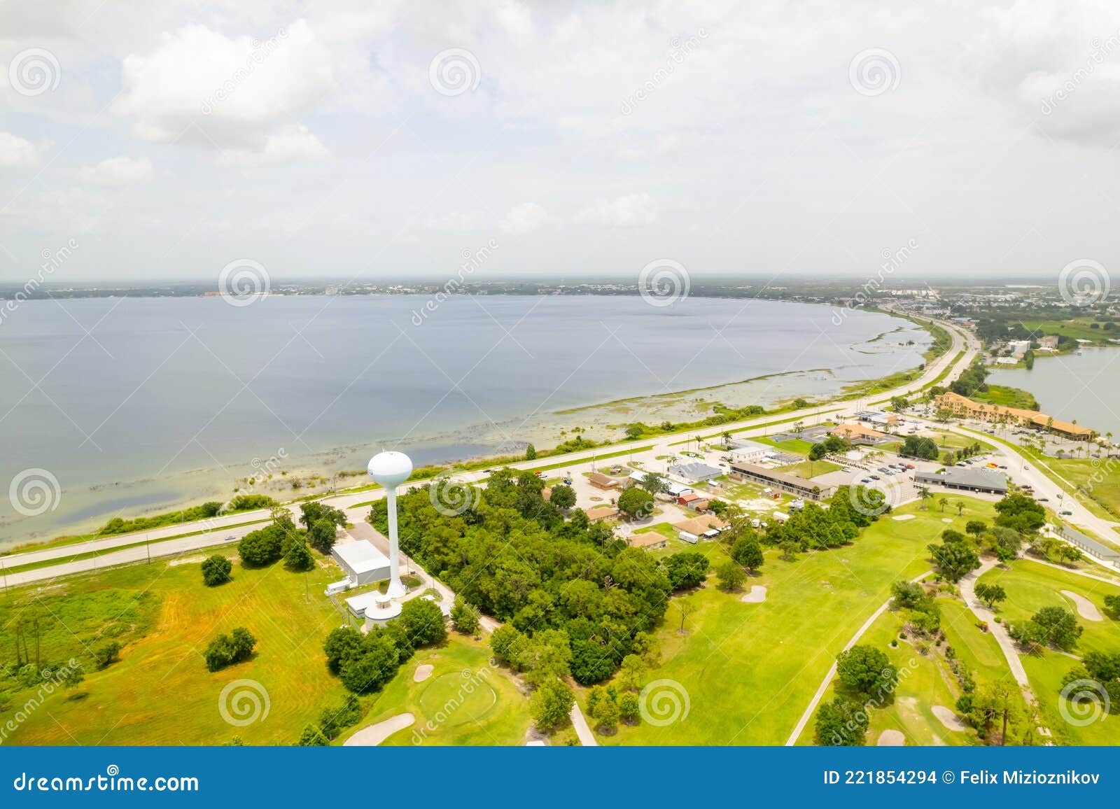 Aerials Sebring FL USA stock photo. Image of drone, florida 221854294
