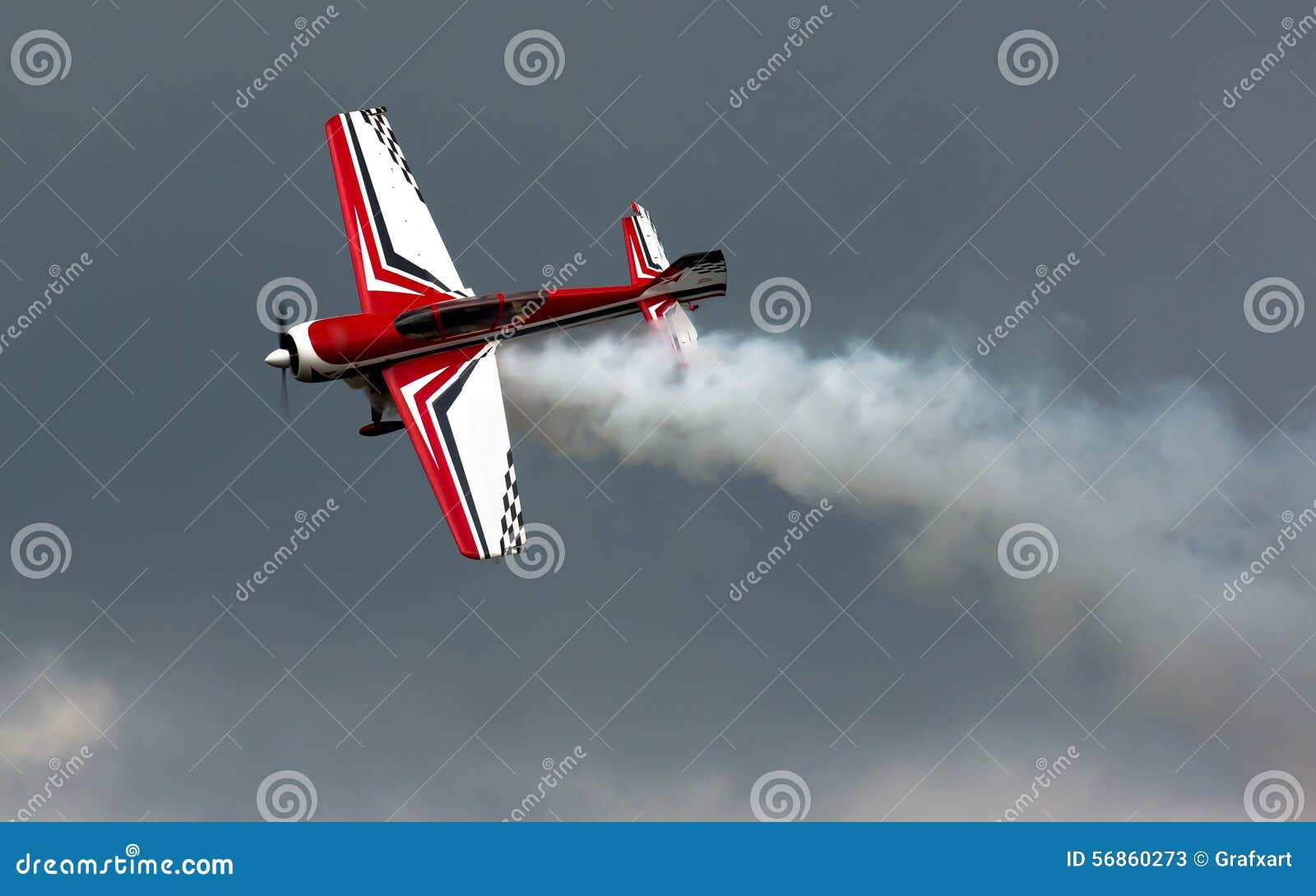 aerobatics with smoke