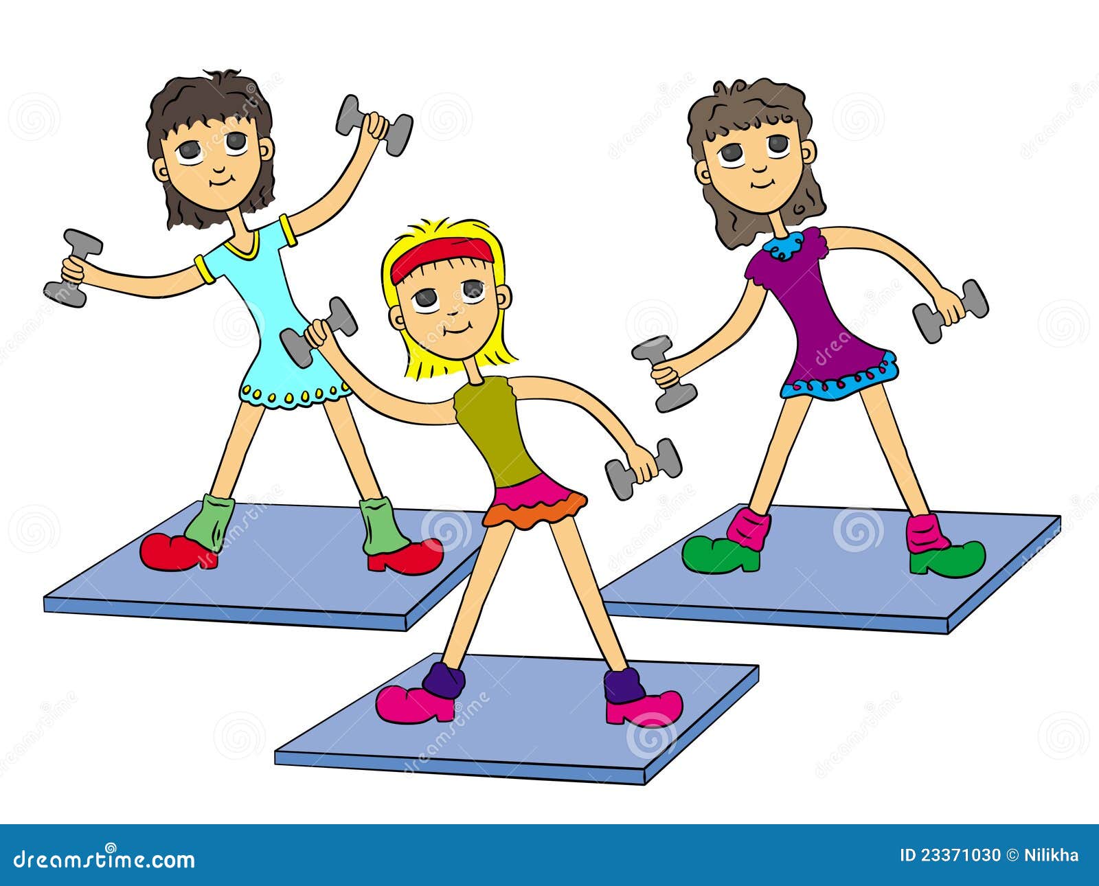 free clipart exercise class - photo #6