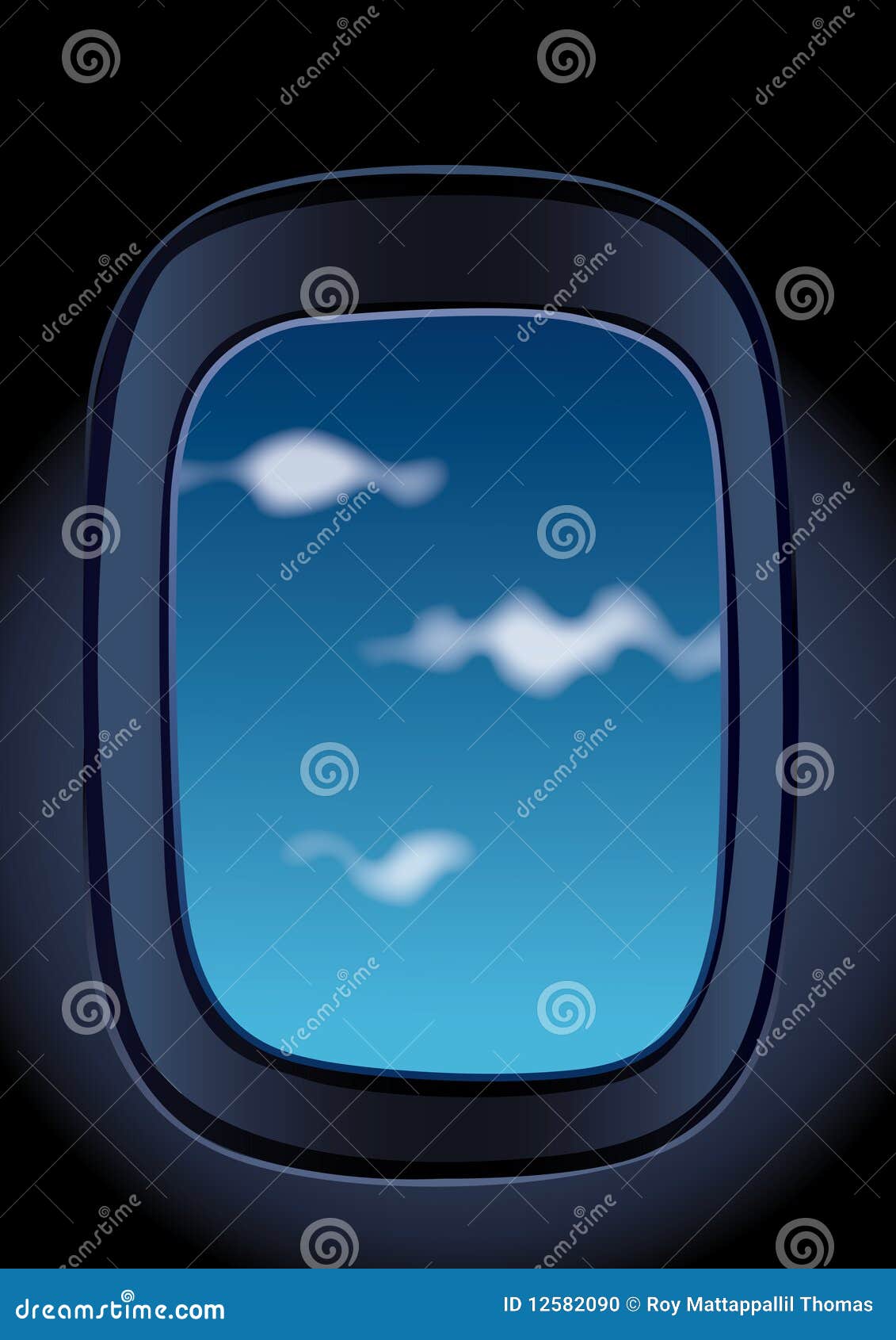 aeroplane window