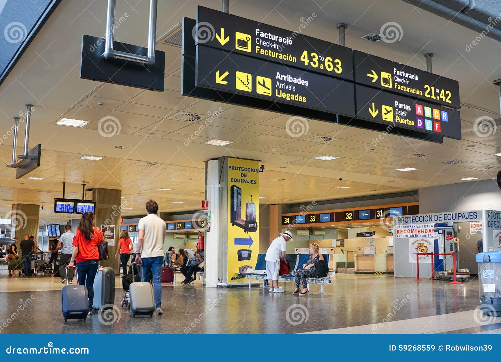 Aeroporto Di Valencia, Spagna Immagine Stock Editoriale Immagine di