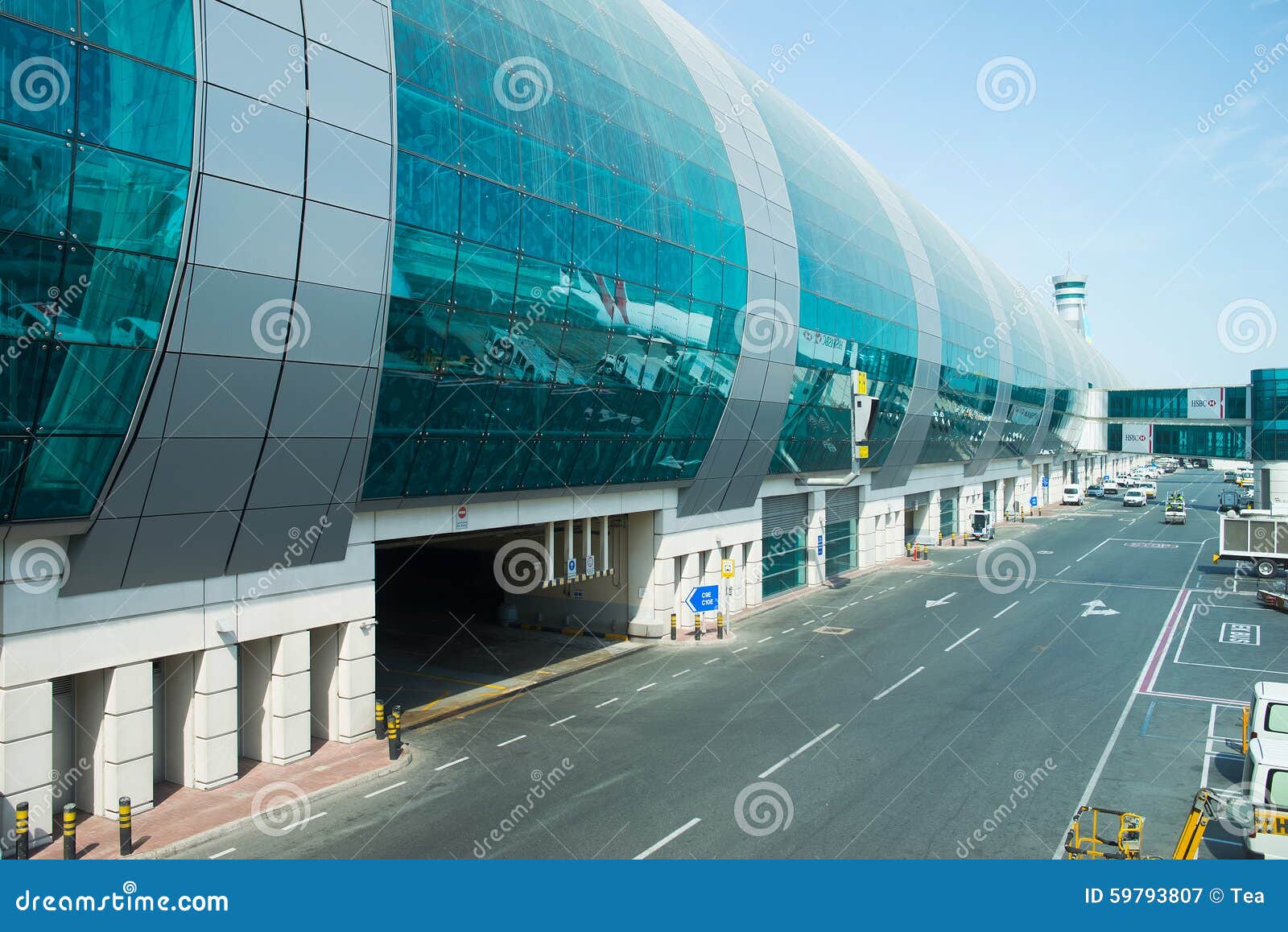 Aeroporto Internacional De Dubai Fotografia Editorial - Imagem de curso ...