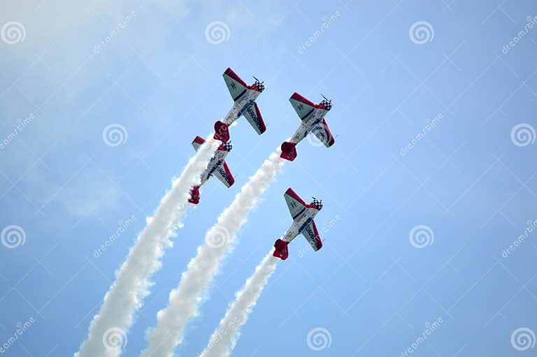 Aeroshell at Thunder Over Louisville Airshow Editorial Stock Photo
