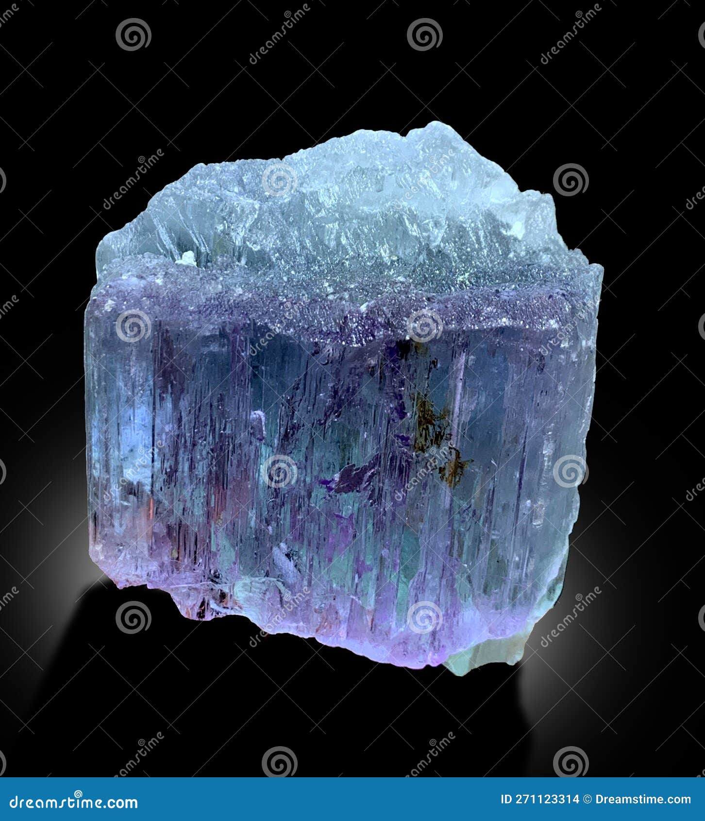 Aesthetic Purple Blue Kunzite Hiddenite Terminated Crystal from Kunar ...