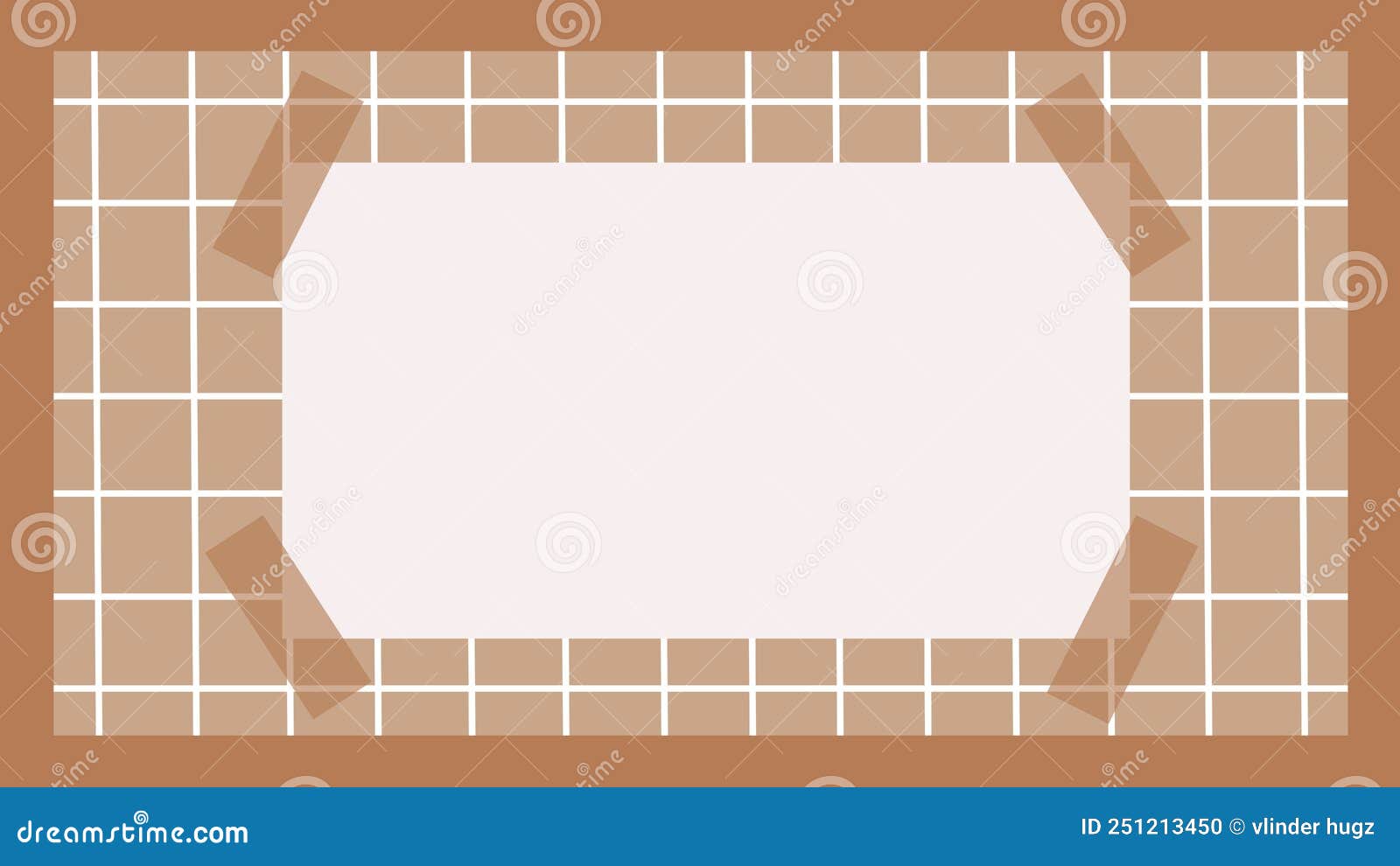 Aesthetic Simple Grid Background for Ppt Template. Stock Illustration -  Illustration of back, diagram: 251213450