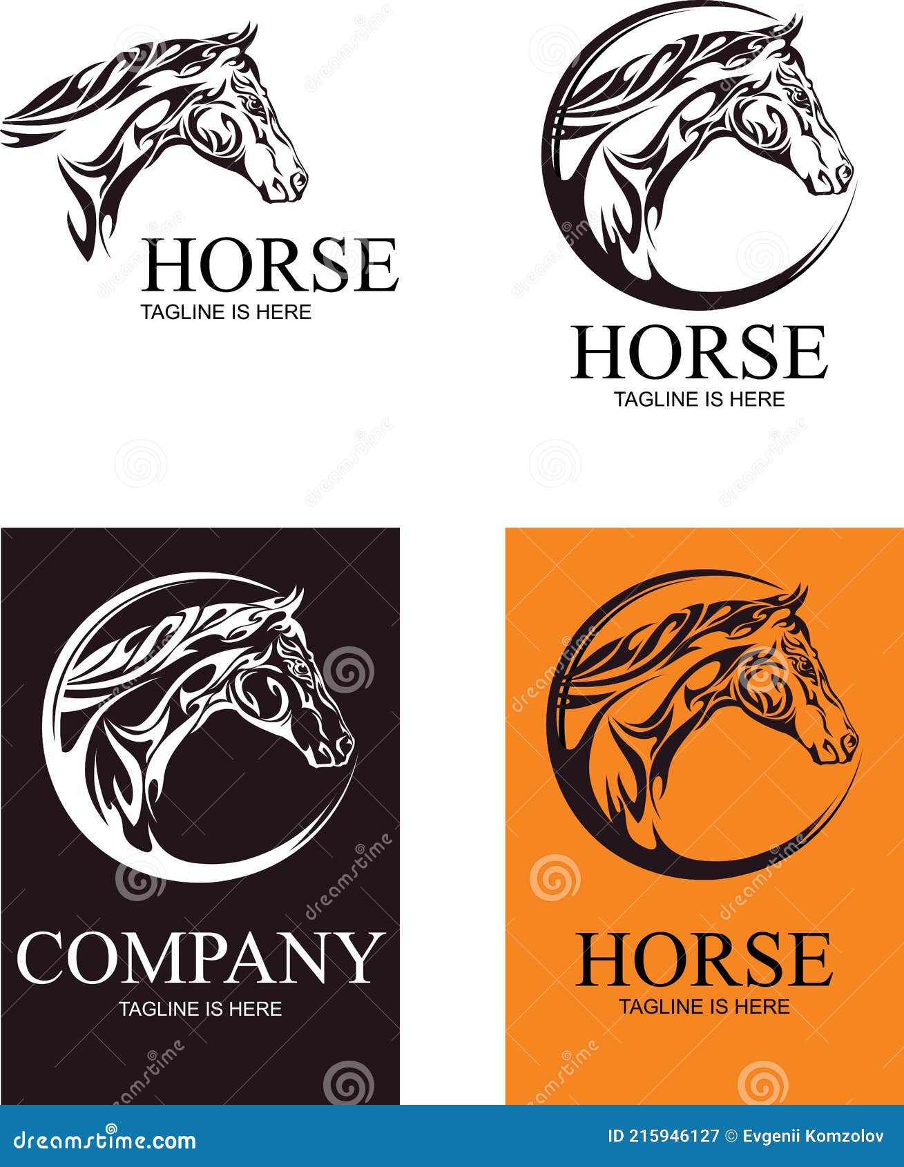 fiets gelei Prestigieus Afbeelding Van Paardenkop Voor Logo-merk Vector Illustratie - Illustration  of beeld, hoofd: 215946127