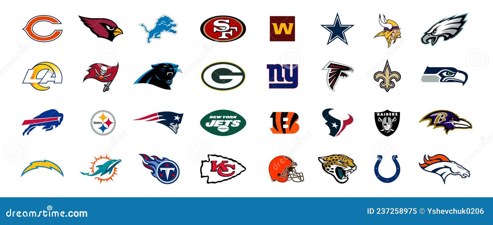 AFC, NFC Conference 2022. Green Bay Packers, Detroit Lions, Dallas