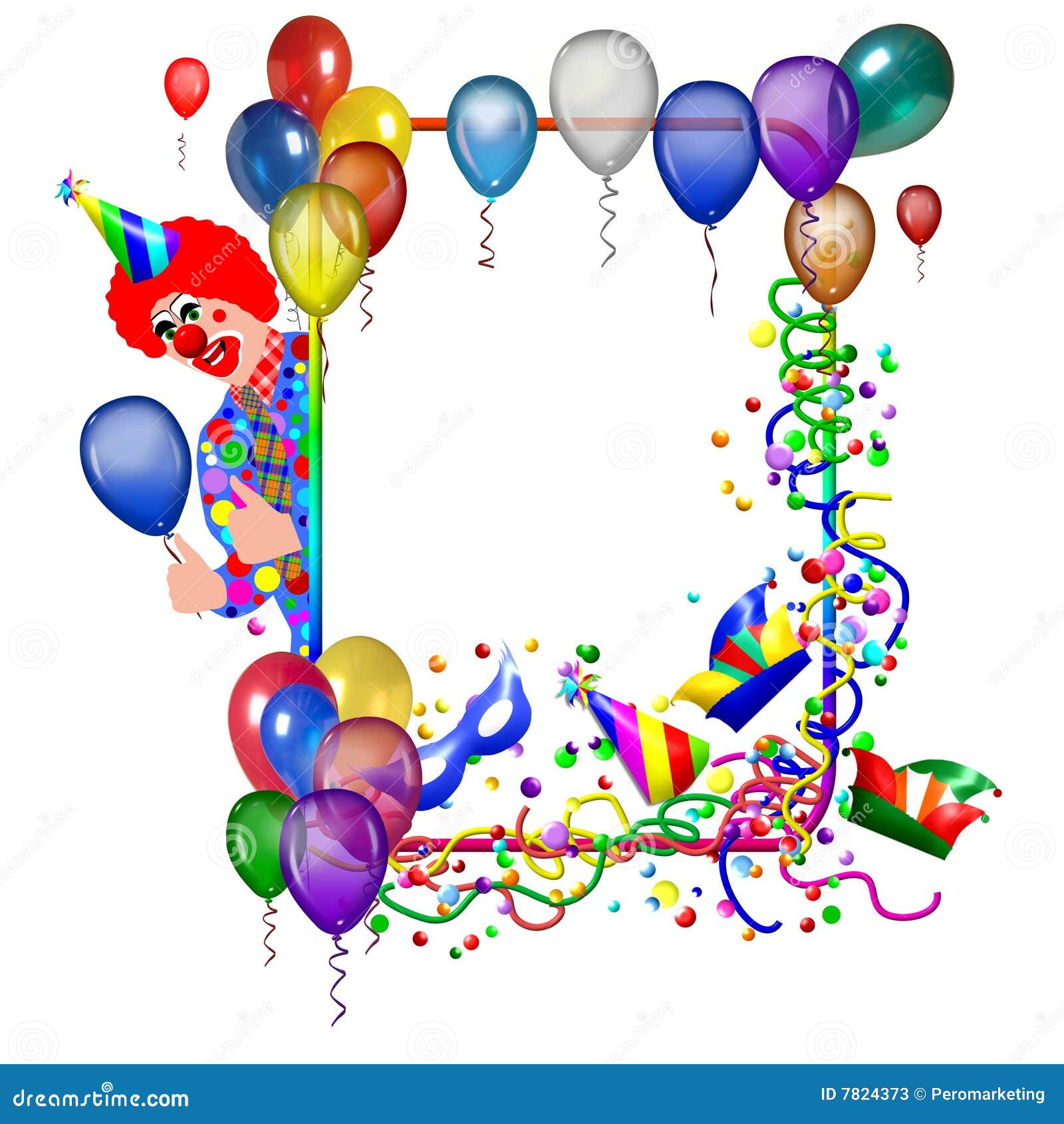 Affiche D'anniversaire Ou De Réception Illustration Stock - Illustration du  heureux, artistique: 7824373