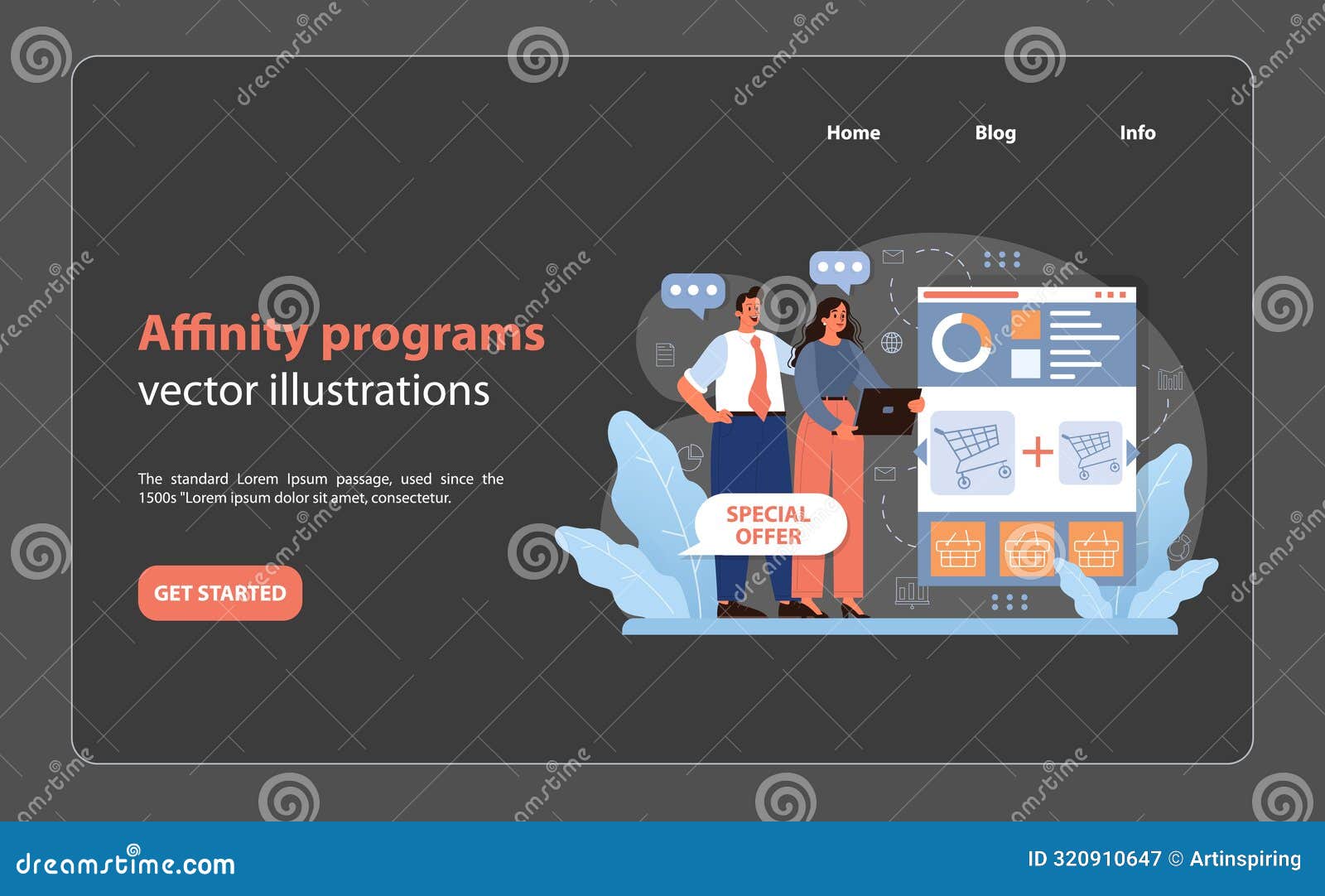 affinity program dynamics. flat 