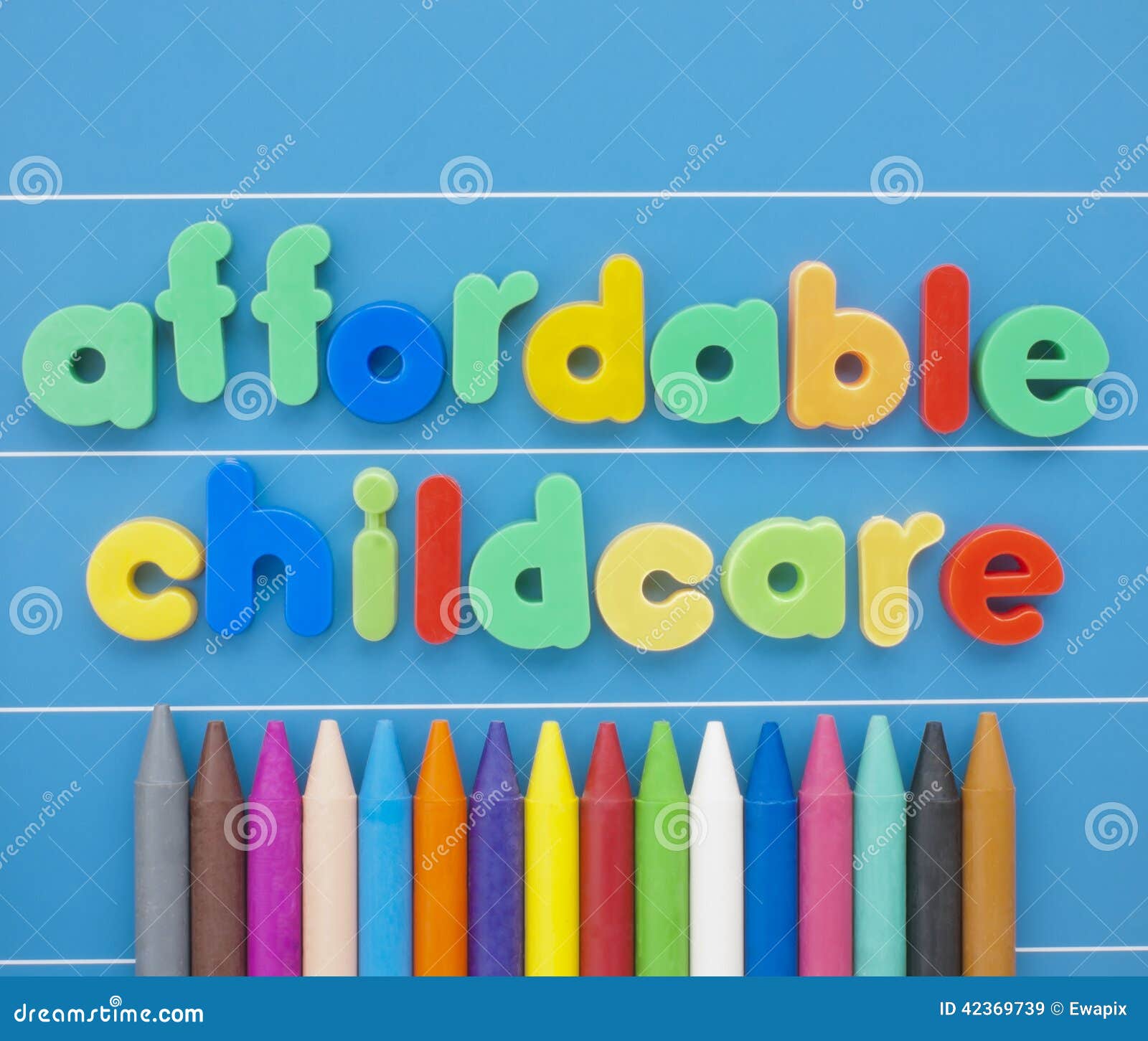 Affordable Childcare. Stock Photo - Image: 42369739