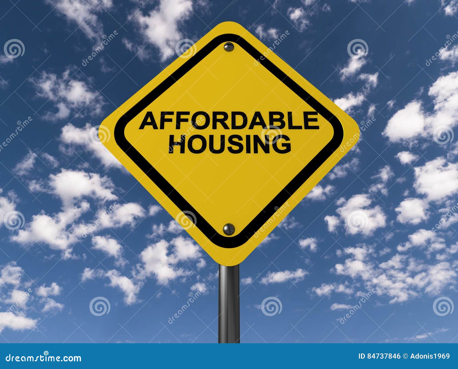 affordable housing sign