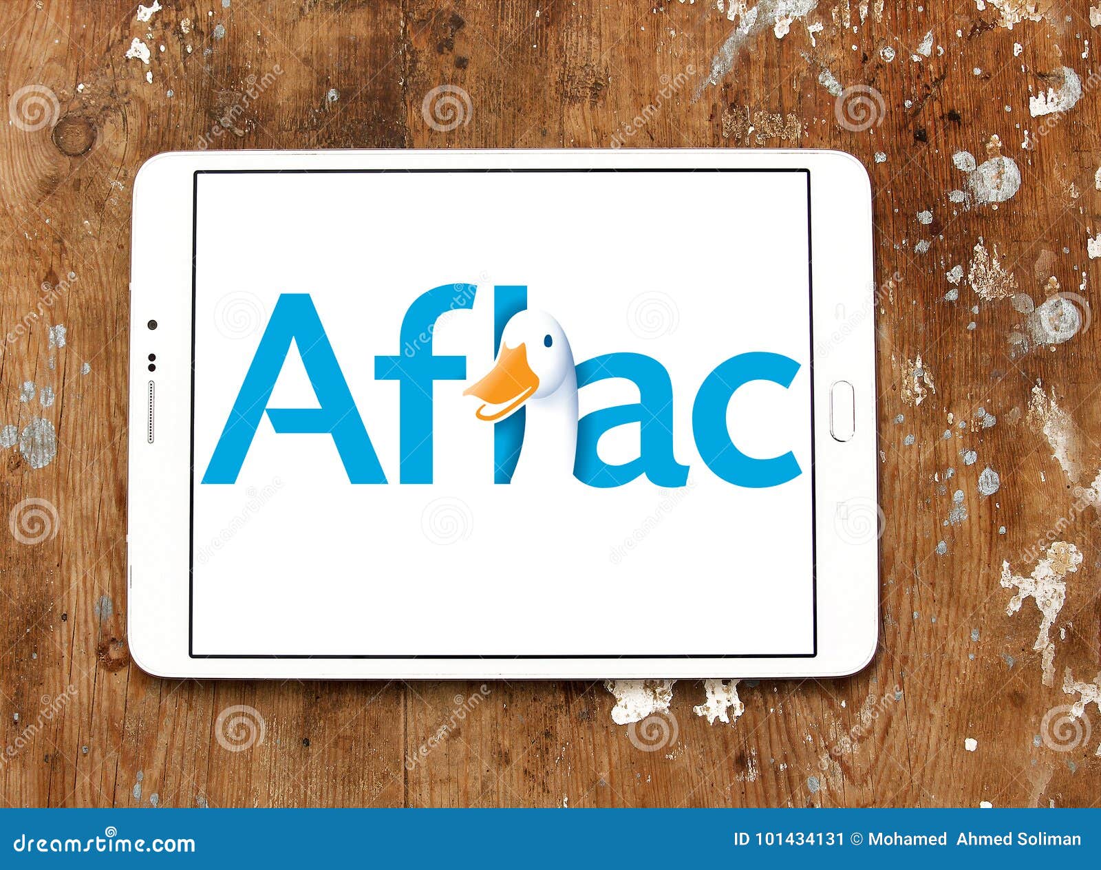 Aflac , American Family Life Assurance Company Logo Editorial Photo