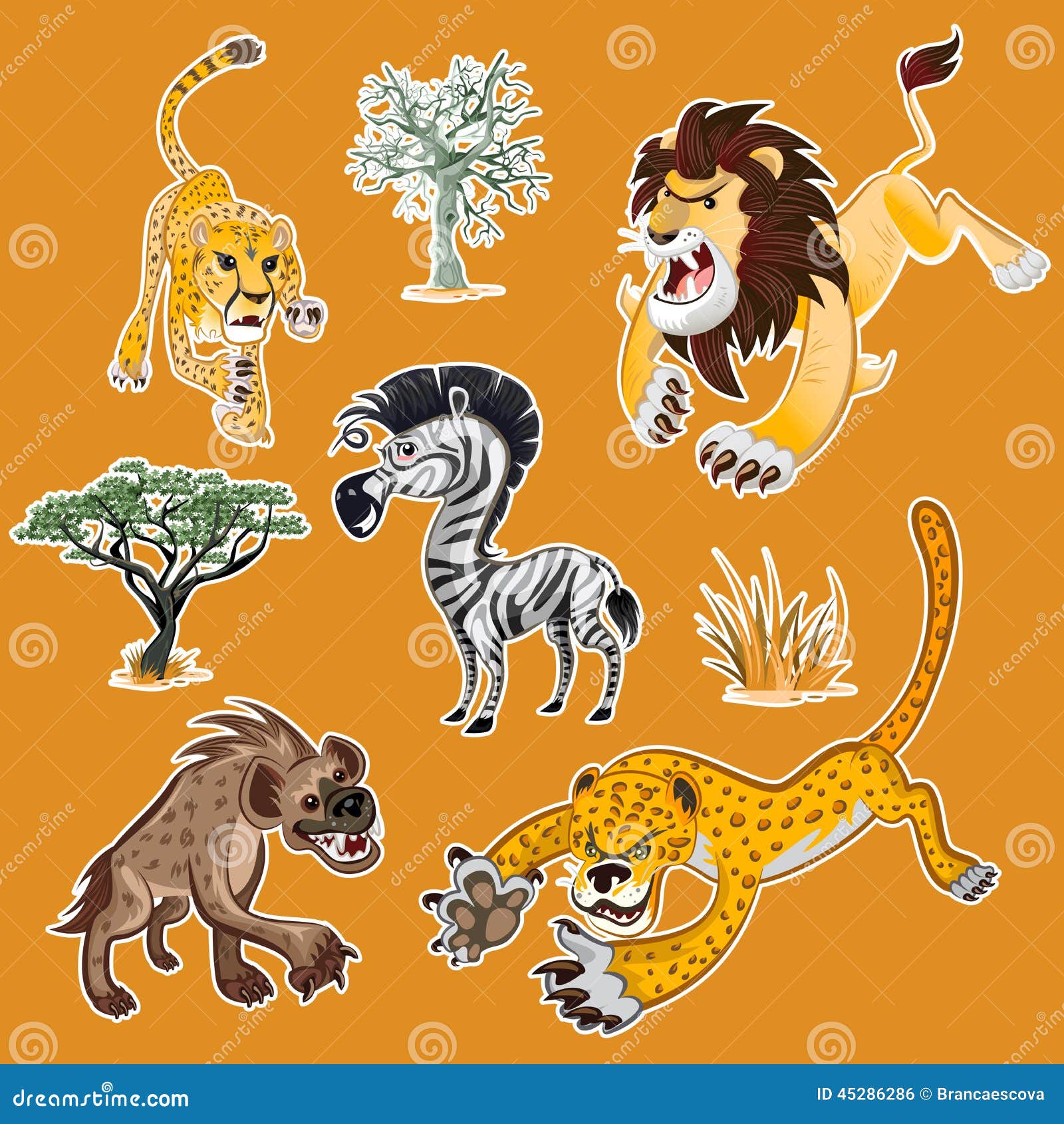 Jungle Animals Set Stock Illustrations – 12,607 Jungle Animals Set Stock  Illustrations, Vectors & Clipart - Dreamstime