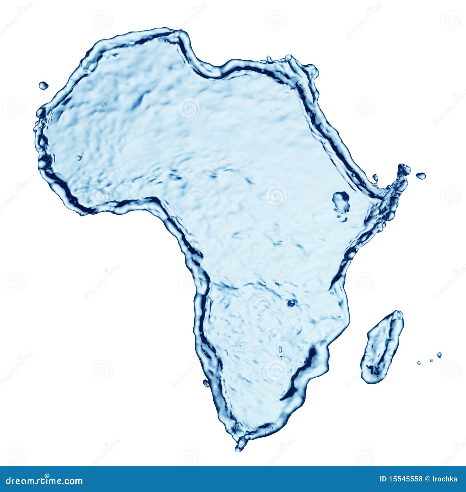 africa water map