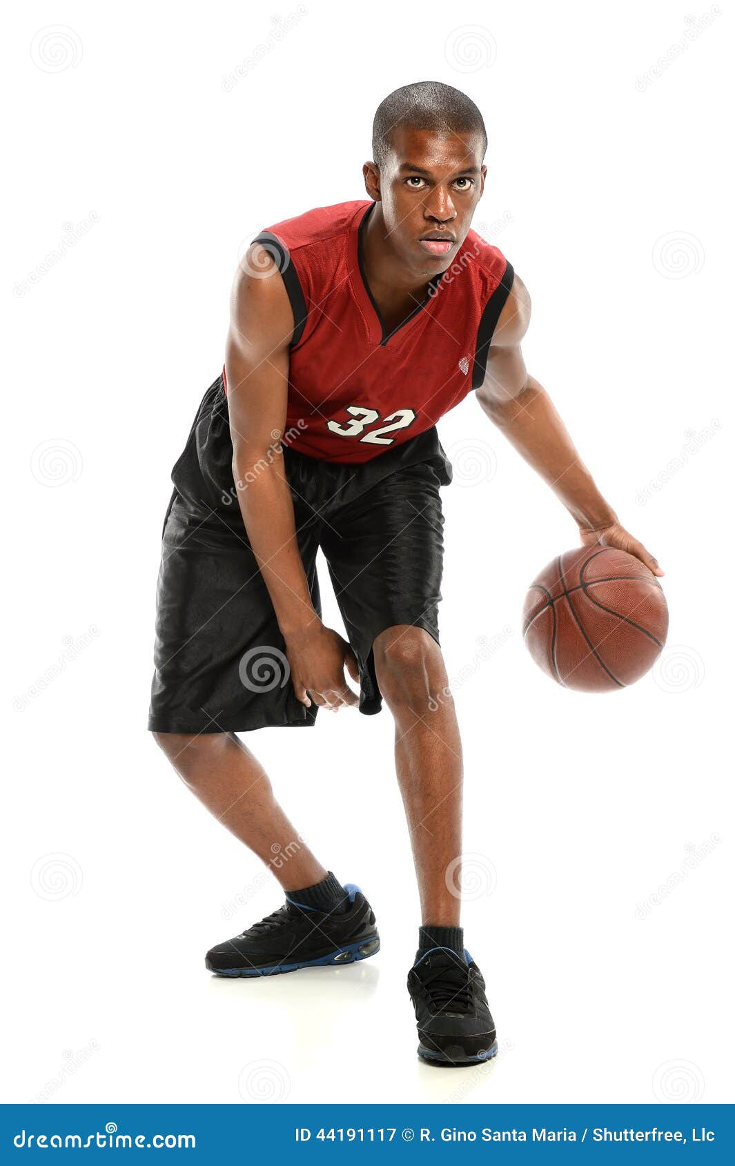 African American Basketball Player Stock Photo - Image: 44191117