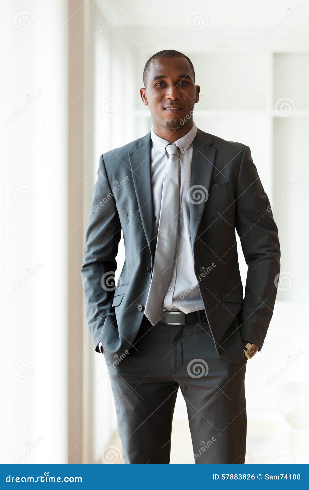 African American Business Man - Black People Stock Photo - Image of ...