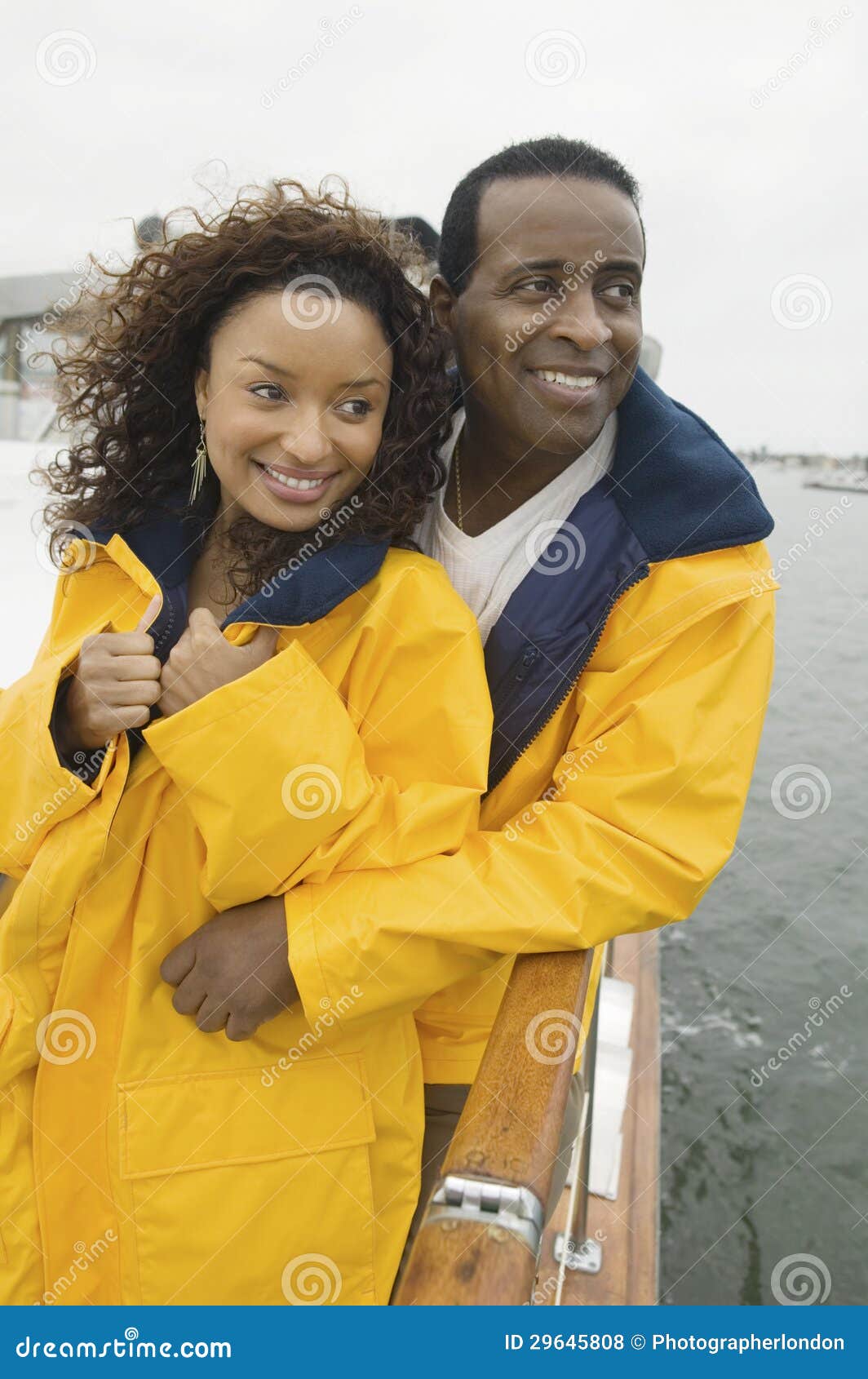 black couple on cruise