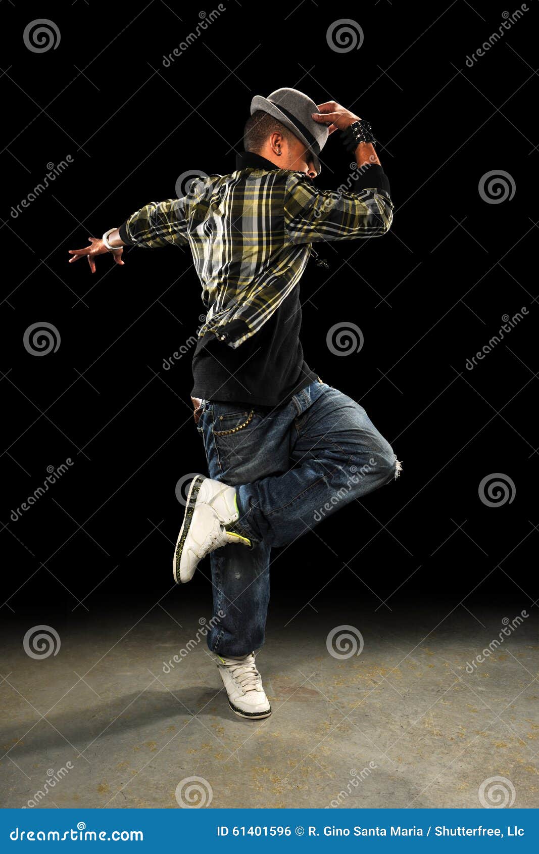 African American Hip Hop Dancer Stock Photo Image 61401596