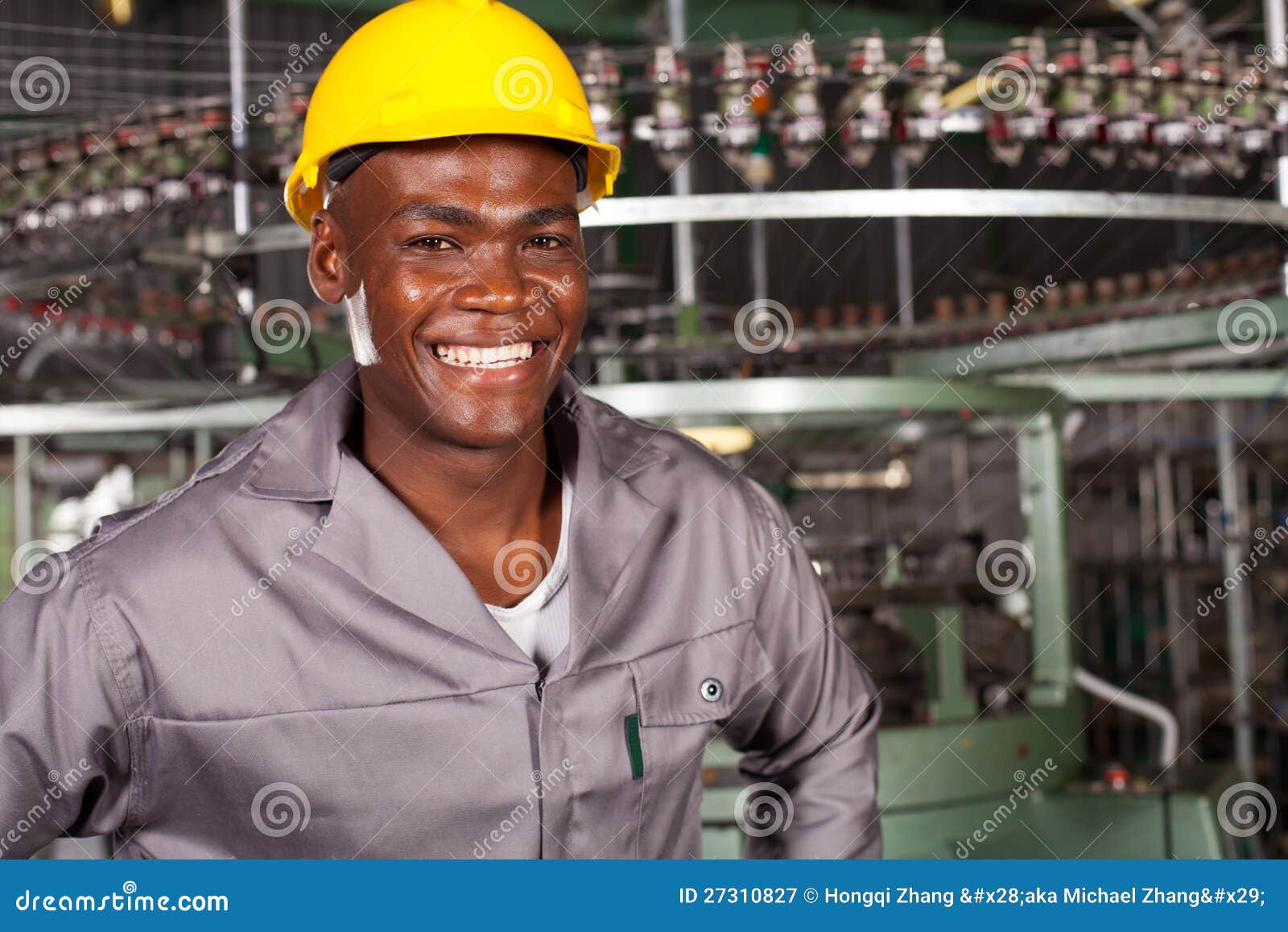 African American Industrial Worker Stock Image Image of industrial