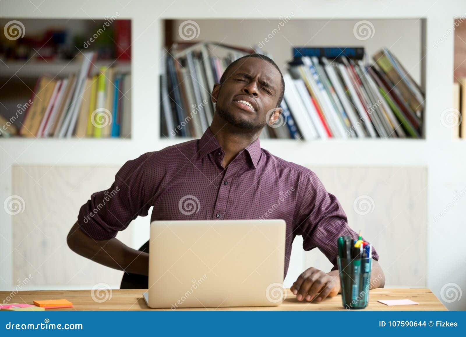 24,198 African American Man Sitting Desk Images, Stock Photos, 3D