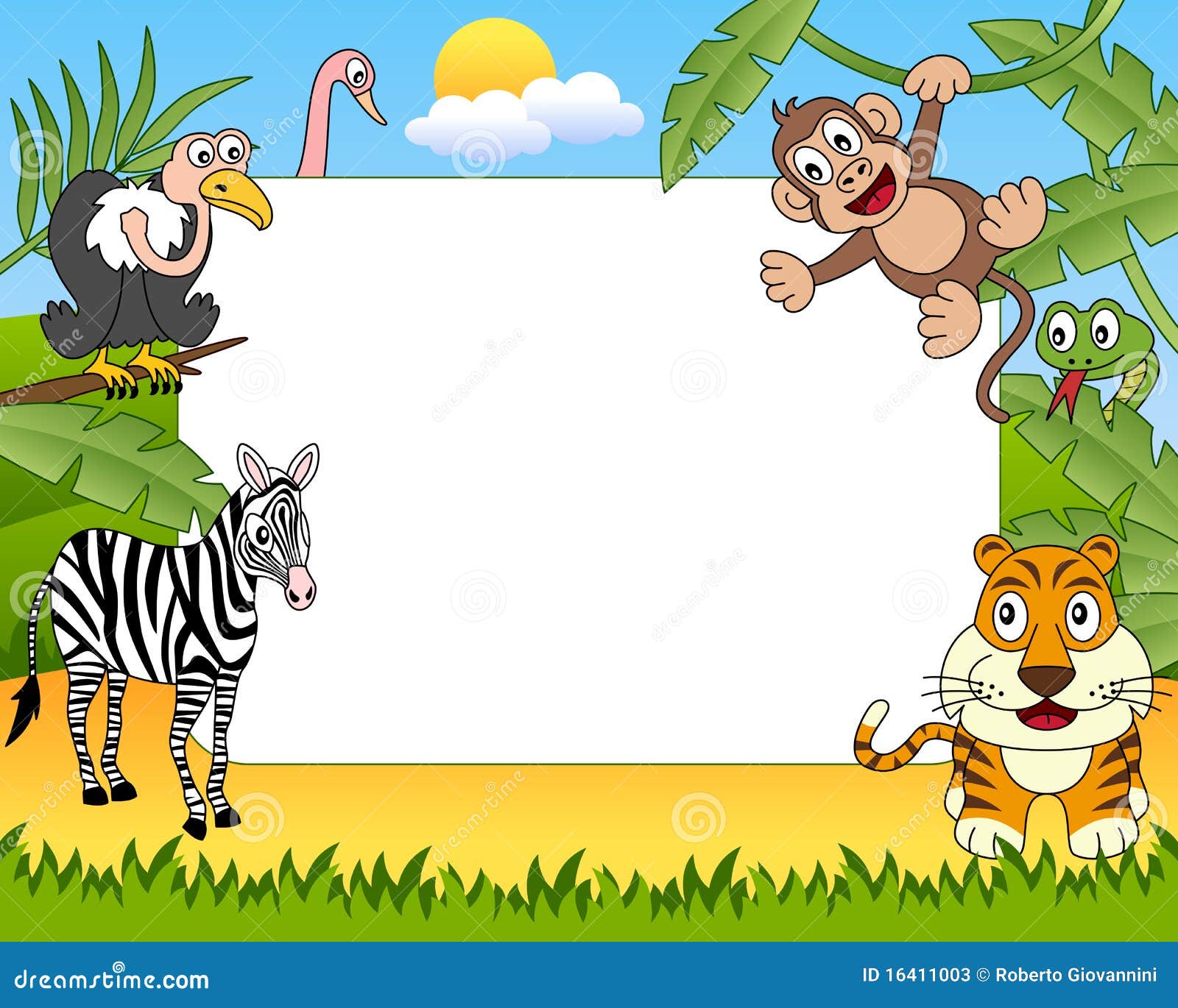 zoo border clip art - photo #44