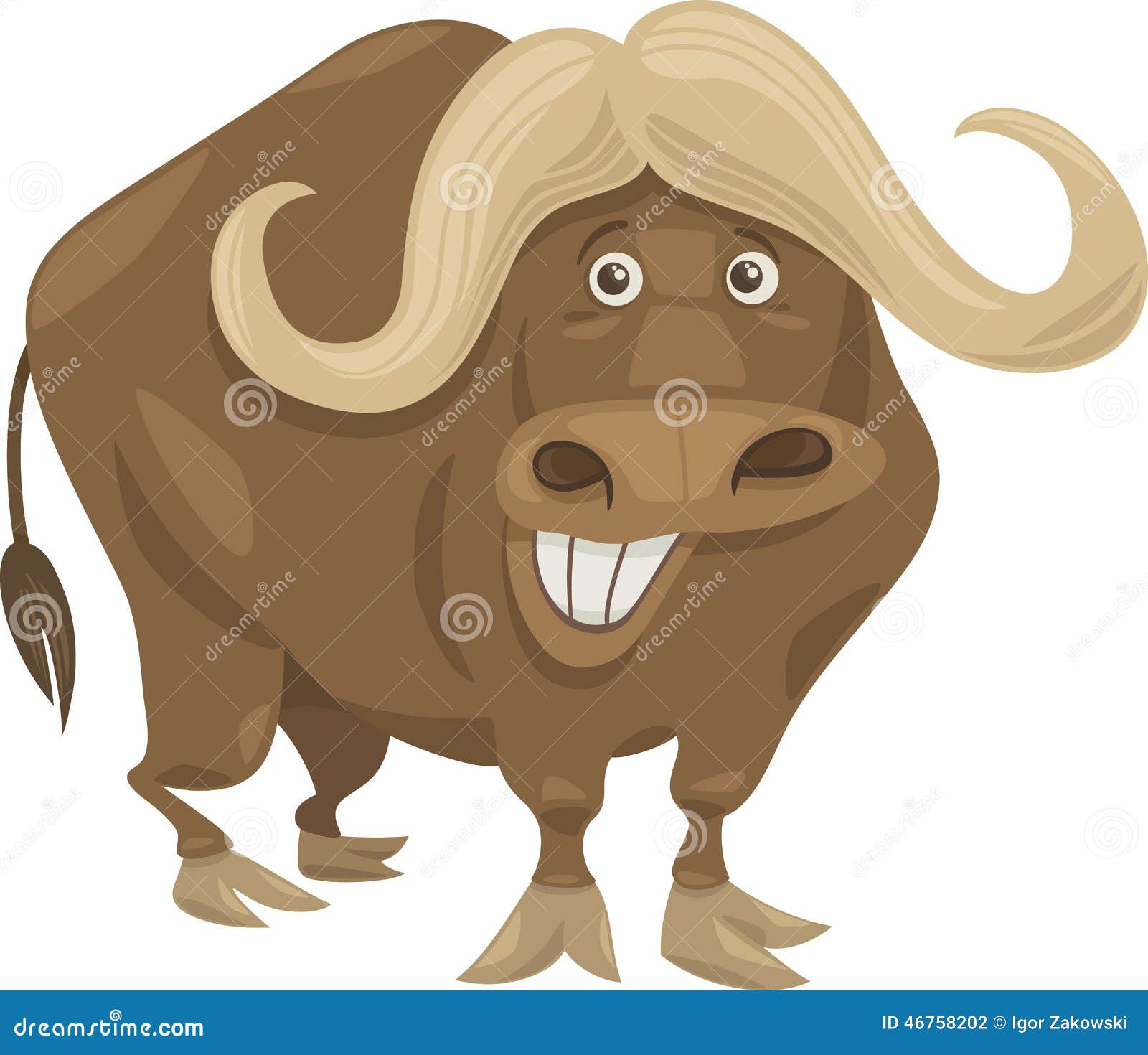 African Buffalo Cartoon Illustration Stock Vector - Illustration of african, nature: 46758202 African Buffalo Cartoon Illustration Stock Vector - Illustration of african, nature: 46758202