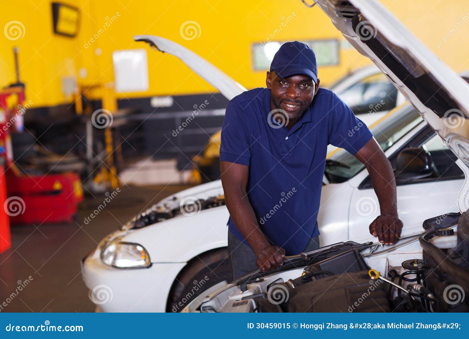African Car Mechanic Royalty Free Stock Photo Image 30459015
