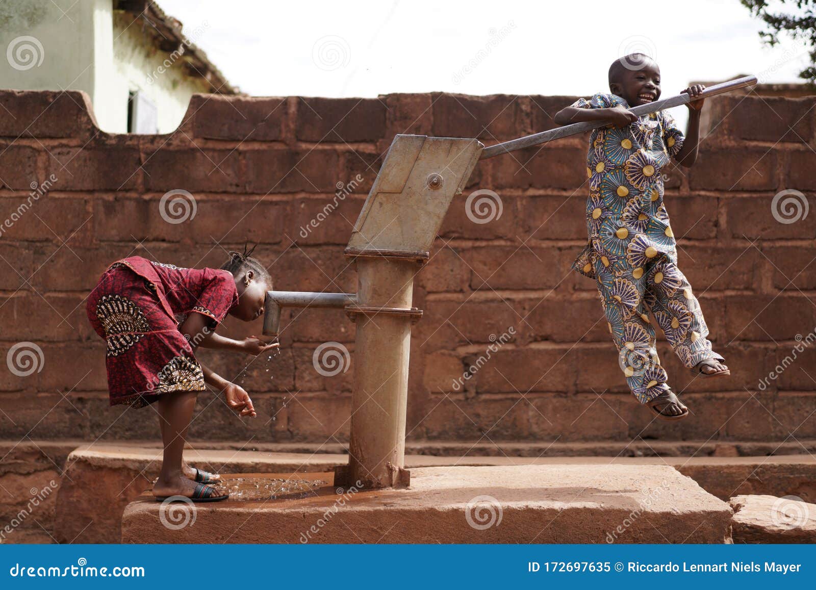 Children Laughing Water Africa Photos - Free & Royalty-Free Stock from Dreamstime