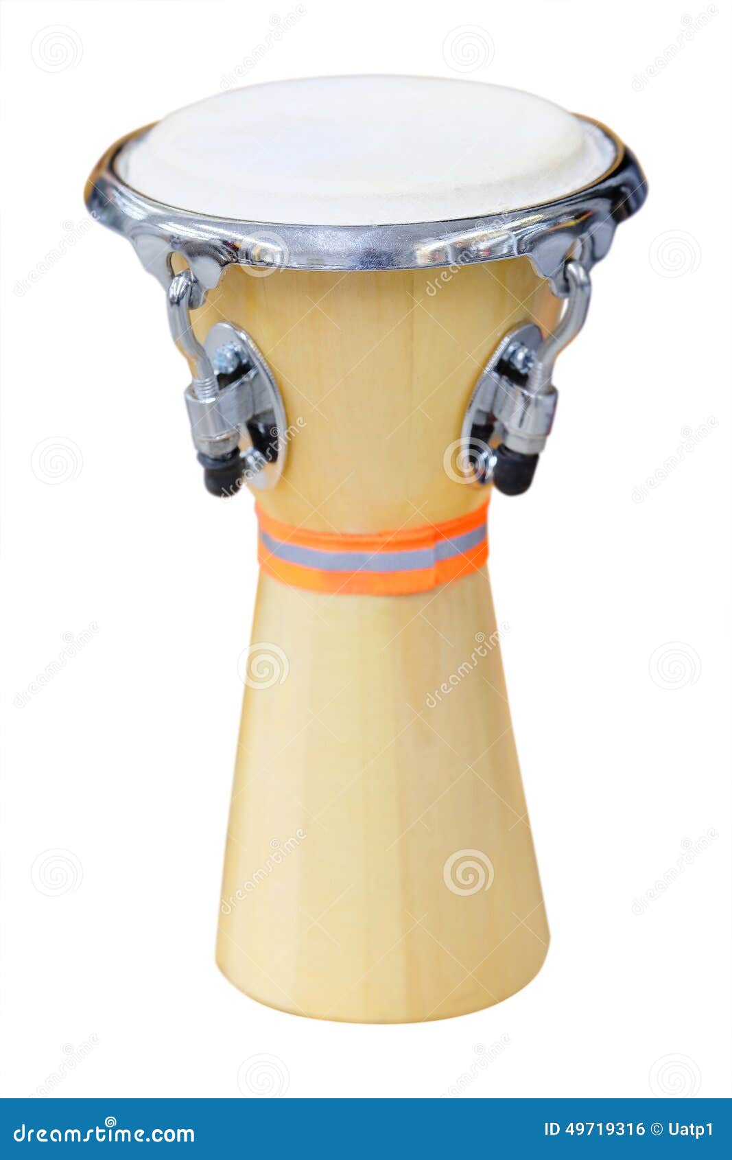African conga drum stock photo. Image of folklore, isolated 49719316