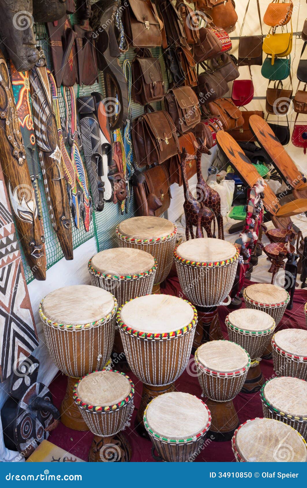 African crafts stock photo. Image of crafts, handmade - 34910850