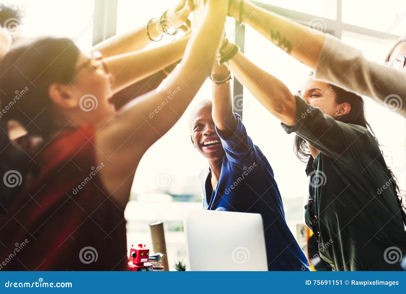 african descent brainstorming working workplace concept