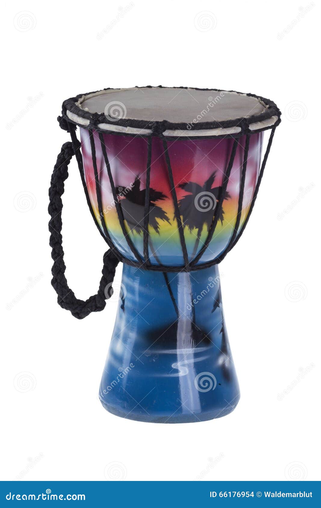 African drum stock photo. Image of blue, dumbelek, percussion 66176954
