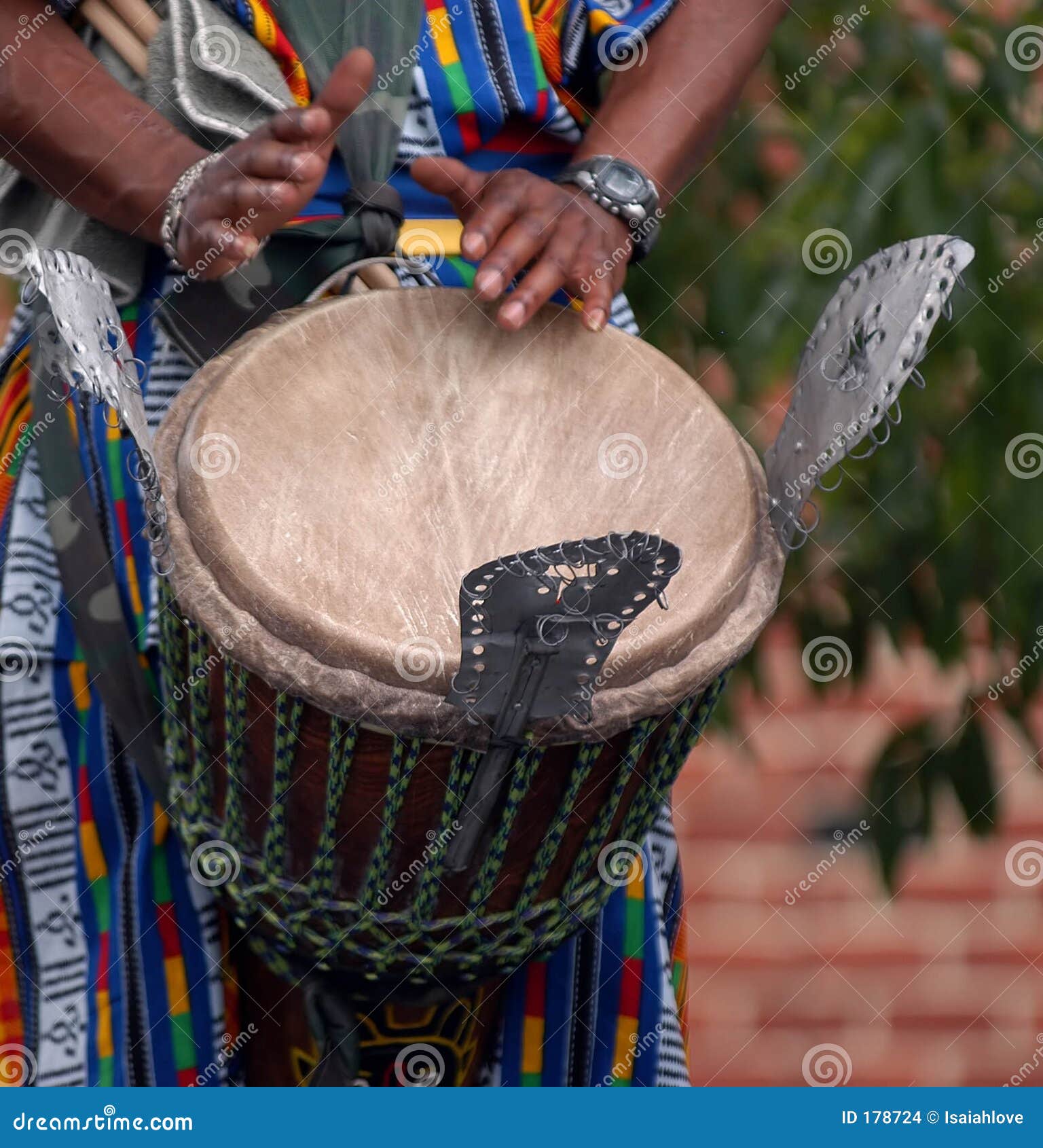 African drummer stock photo. Image of drummer, people, drum 178724