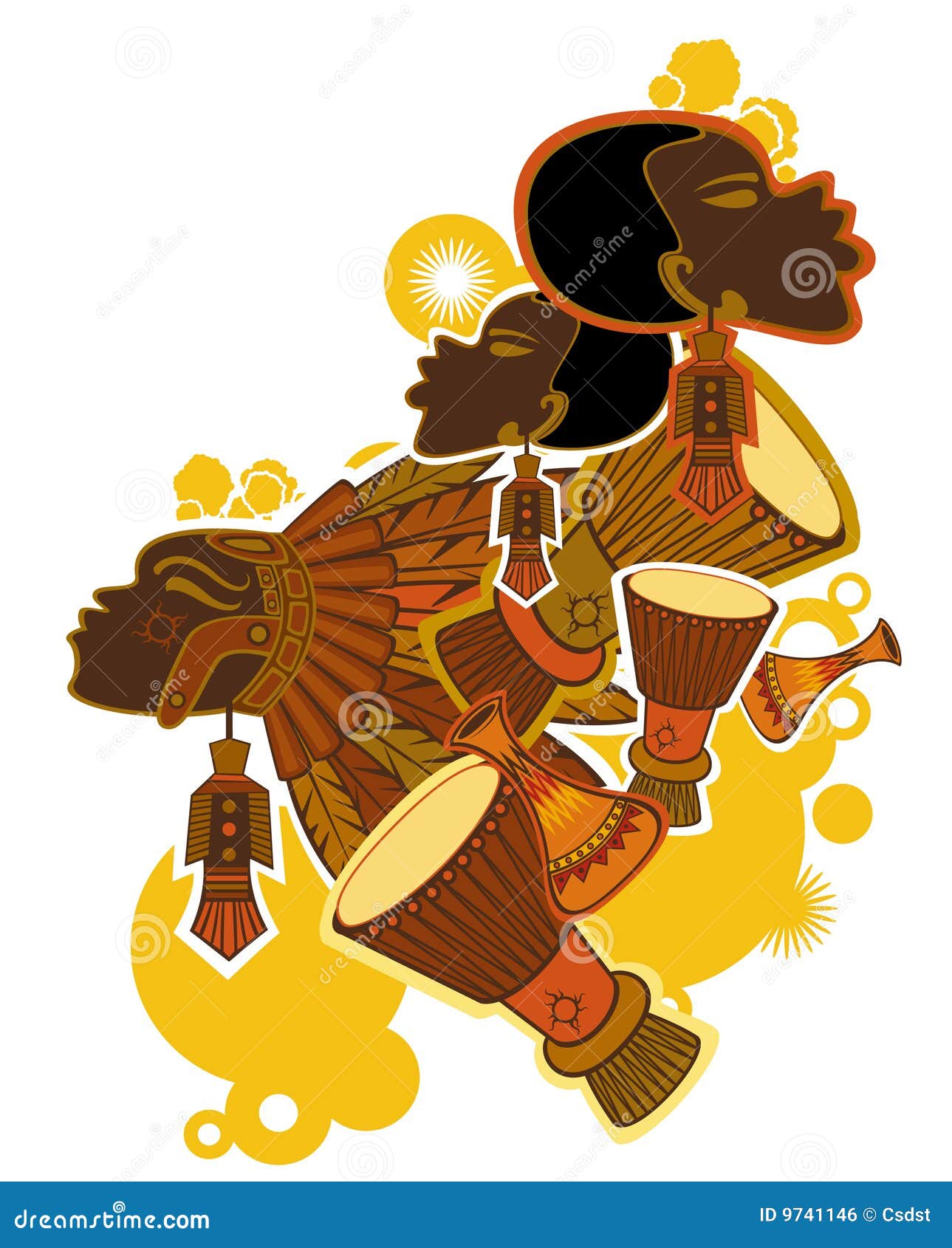 african drums clipart - photo #40