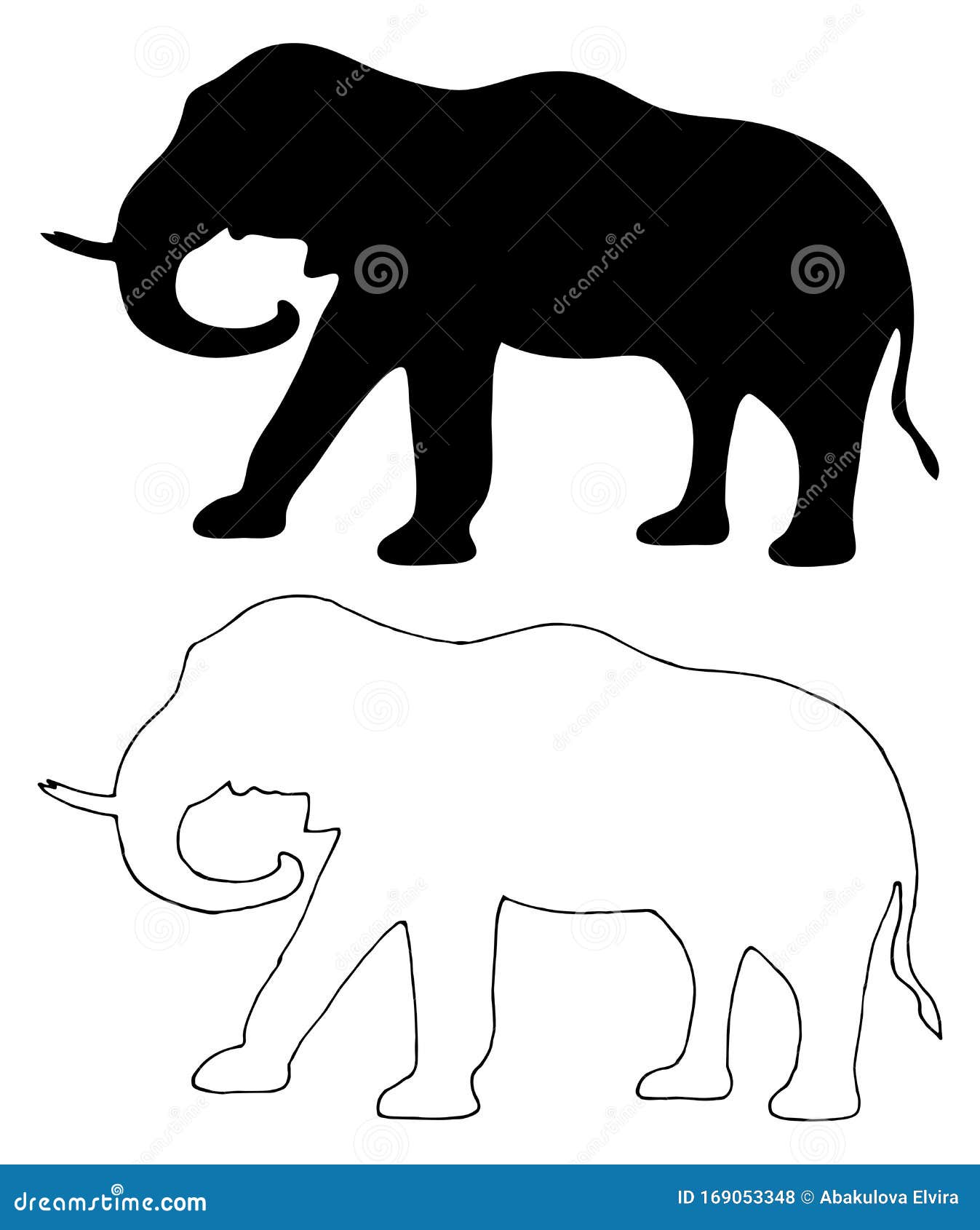 Free 201 African Elephant Svg SVG PNG EPS DXF File - Best Free SVG Cut