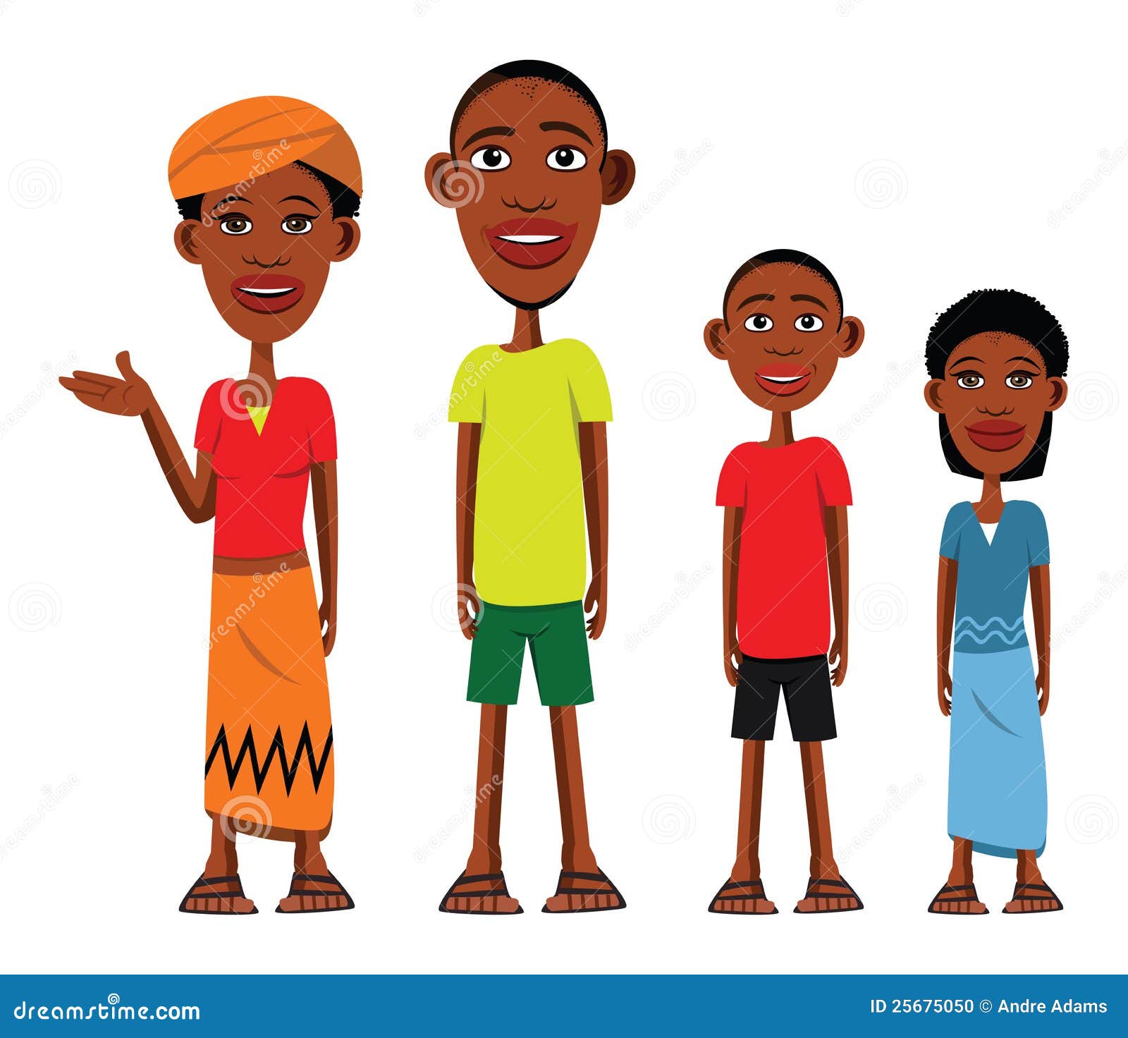 free clipart african american family - photo #17