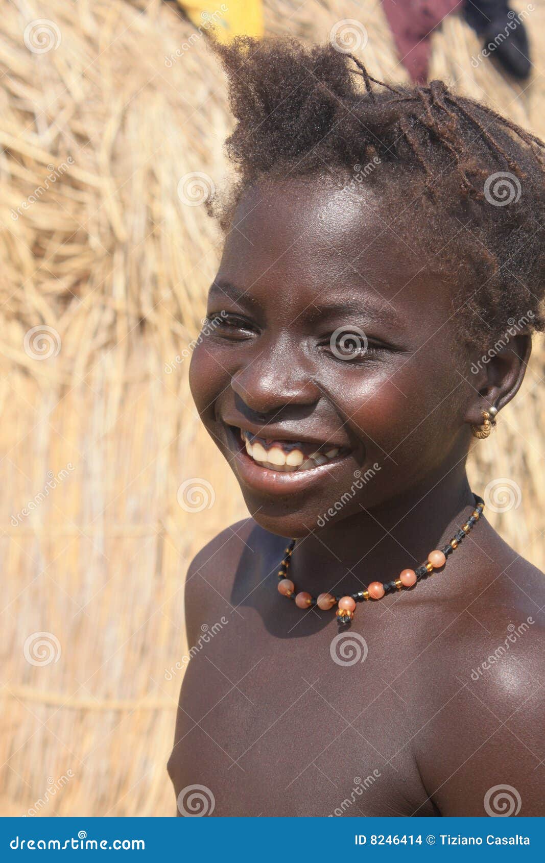 African girl editorial stock image. Image of family, child - 8246414