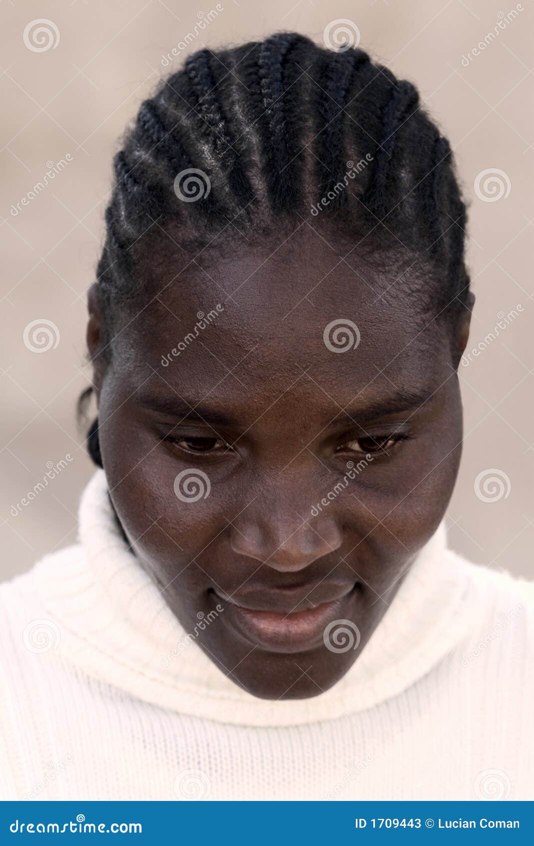 African hairstyle stock image. Image of african, darkness 