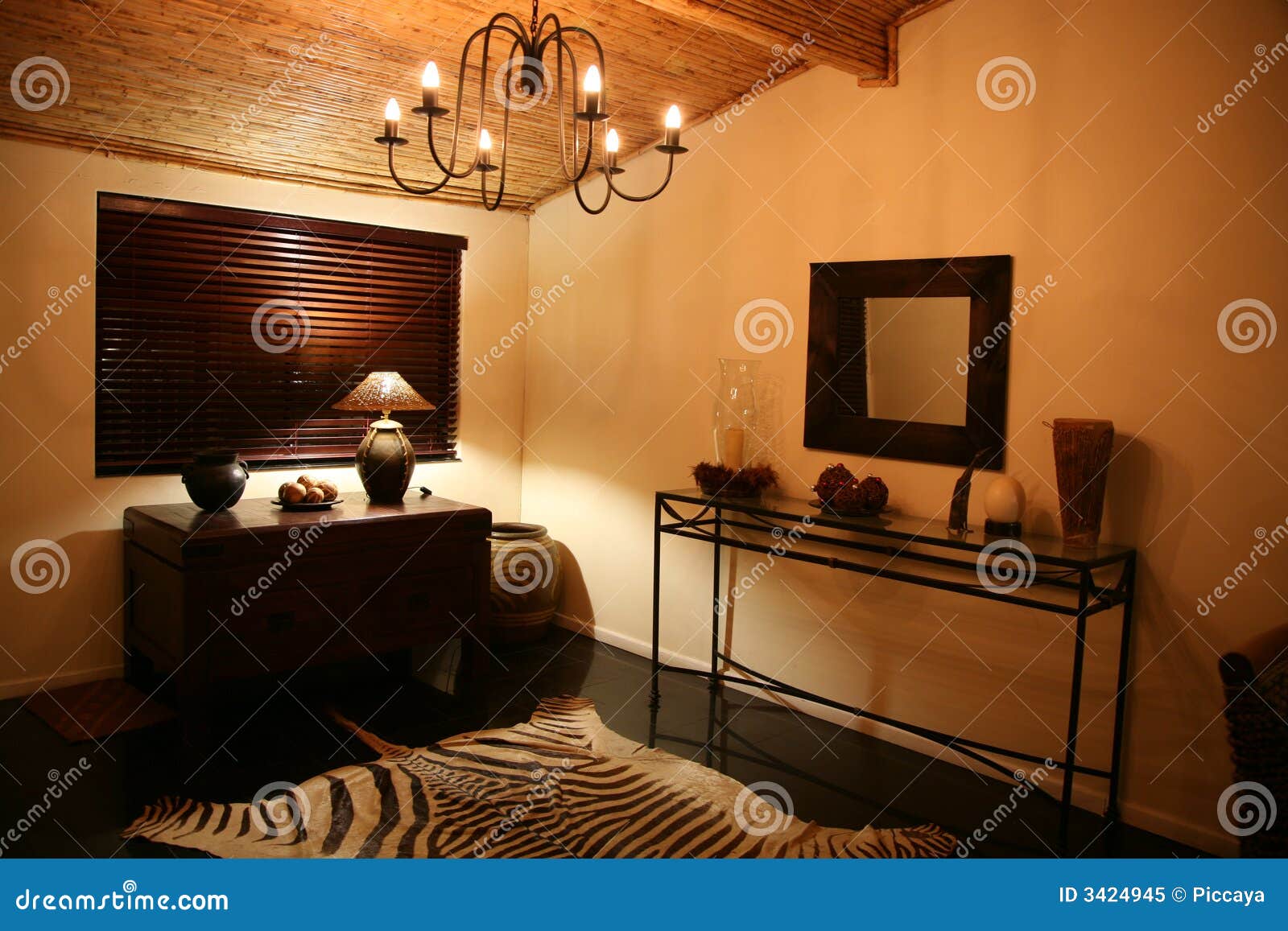 African Interior design stock image. Image of culture - 3424945
