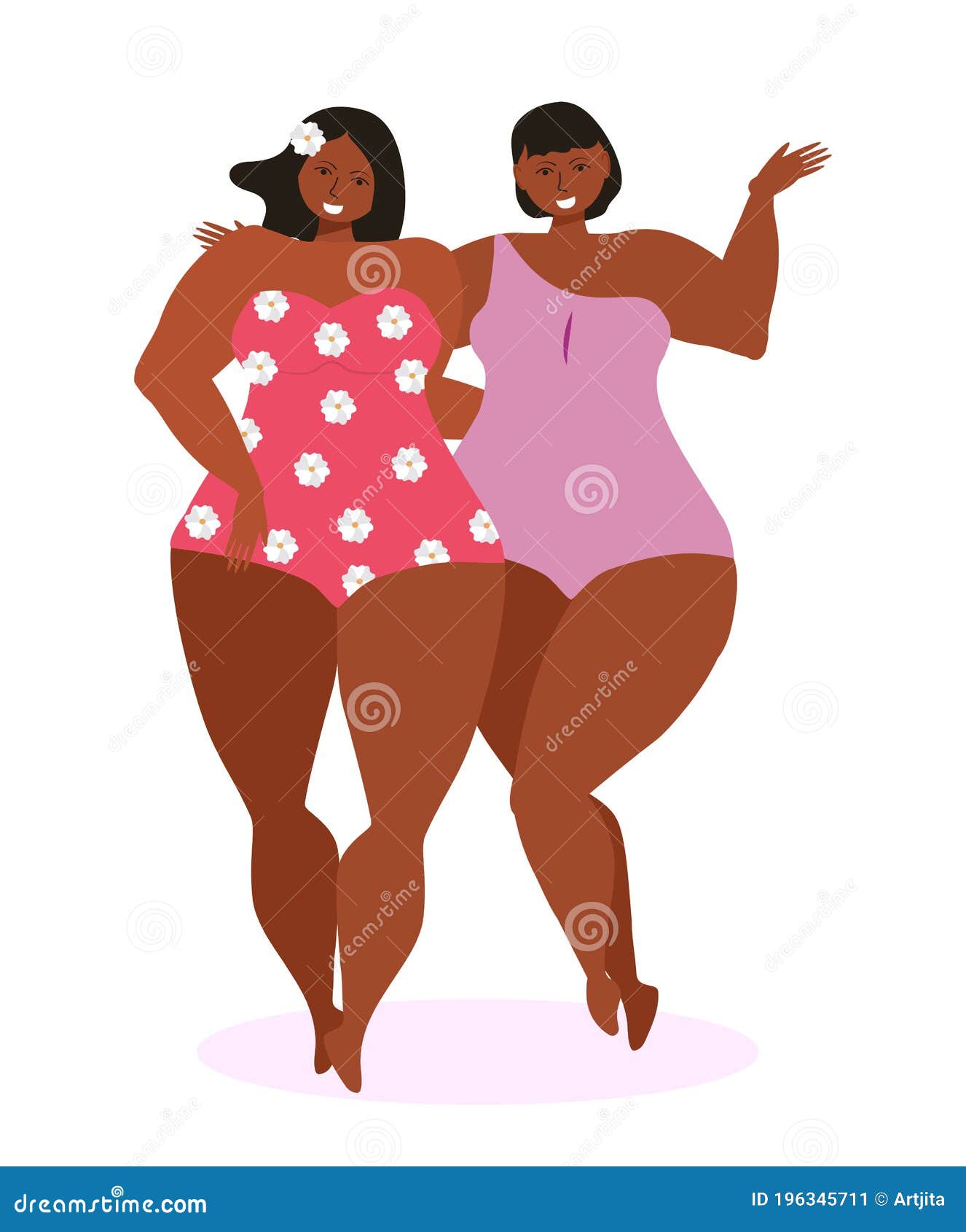 Commencez grâce au meilleur service de rencontres maintenant african ladies love lesbian day concept vecteur femmes maillot de bain happy dancing noir couple lesbiennes soeurs copines 196345711 - Commencez grâce au meilleur service de rencontres maintenant
