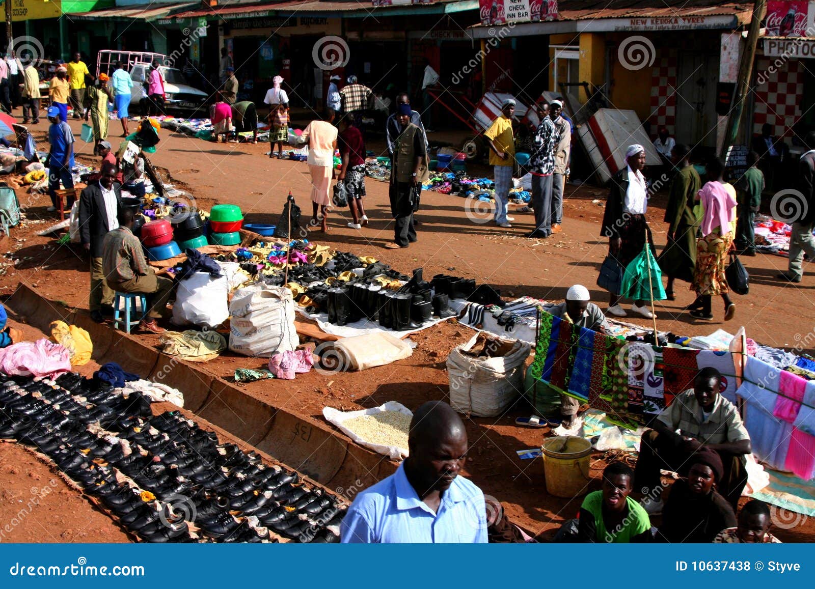 African Market editorial stock photo. Image of feed, gabon 10637438
